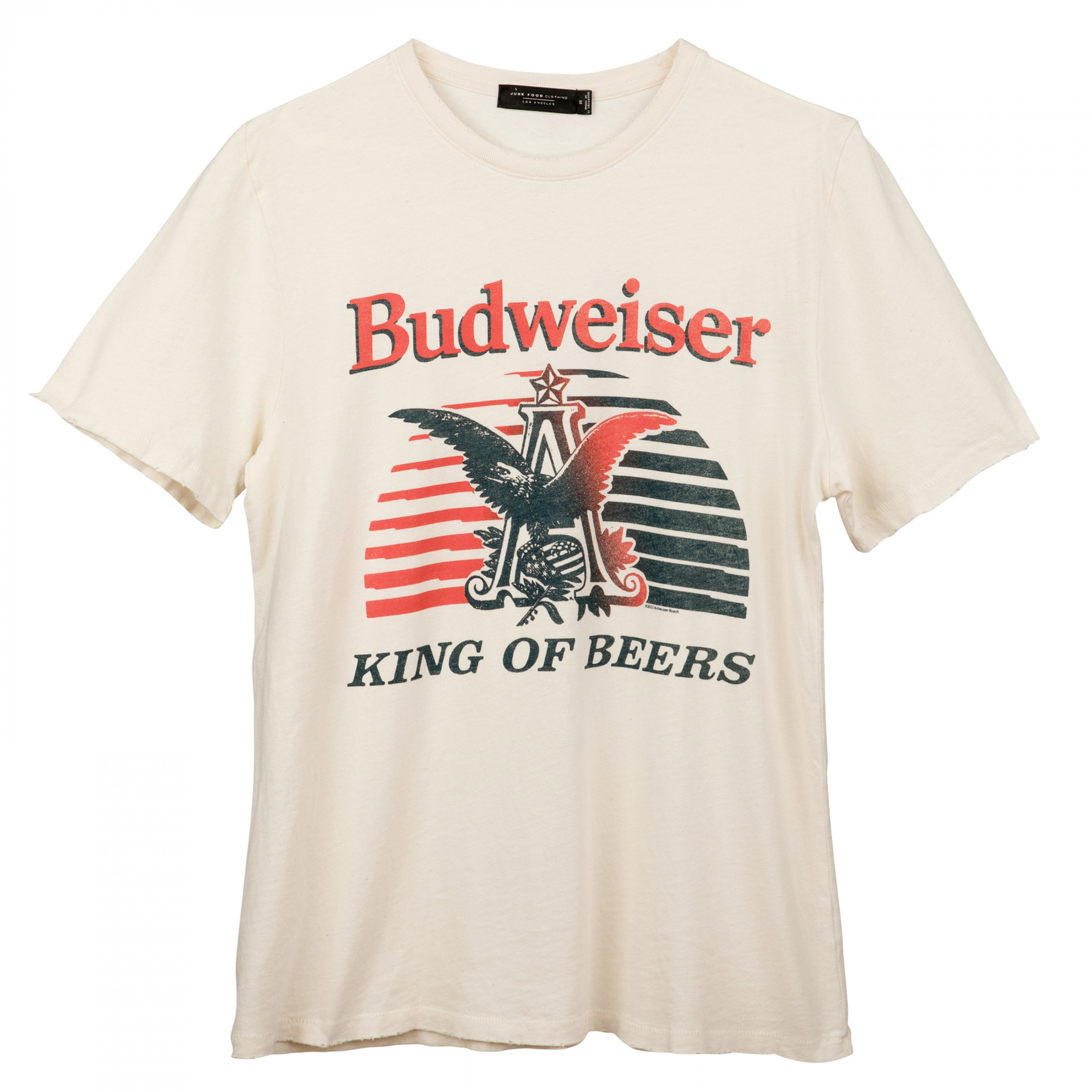 junk food budweiser t shirt