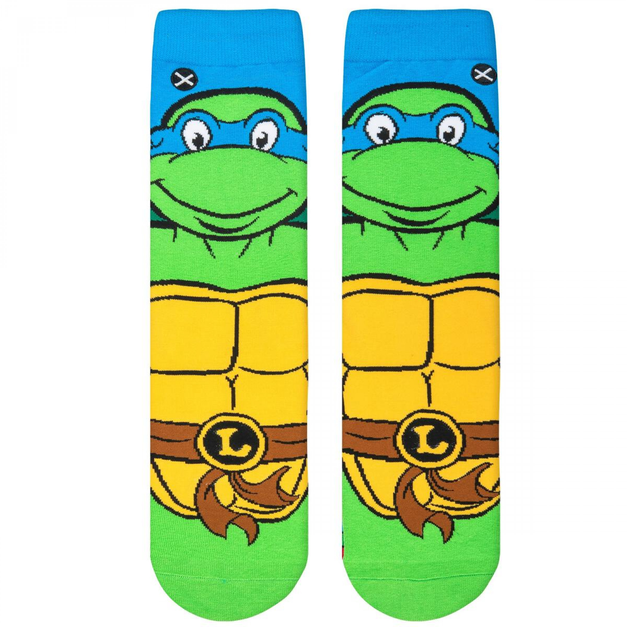 Teenage Mutant Ninja Turtles Leonardo Crew Socks