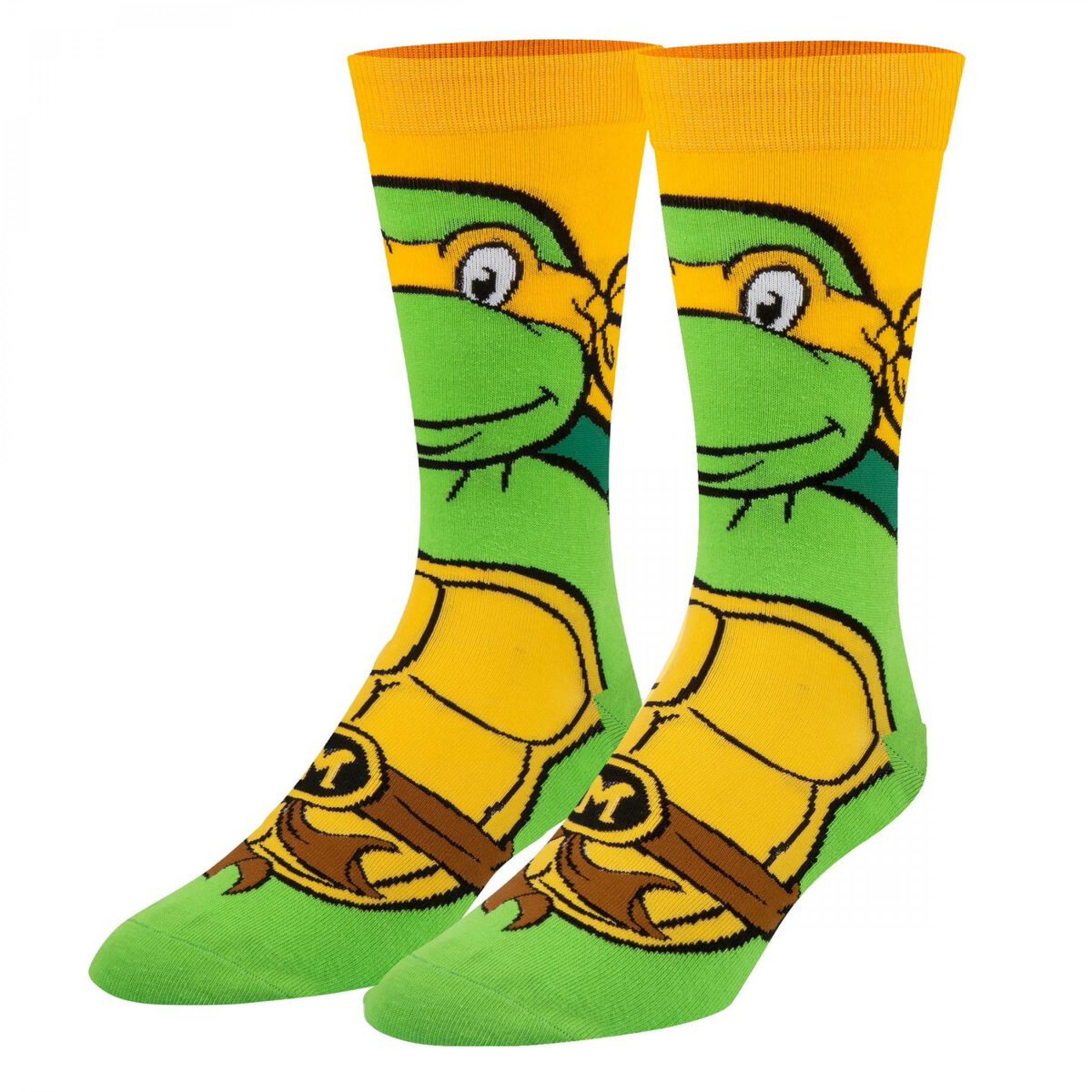 Teenage Mutant Ninja Turtles Michelangelo Crew Socks