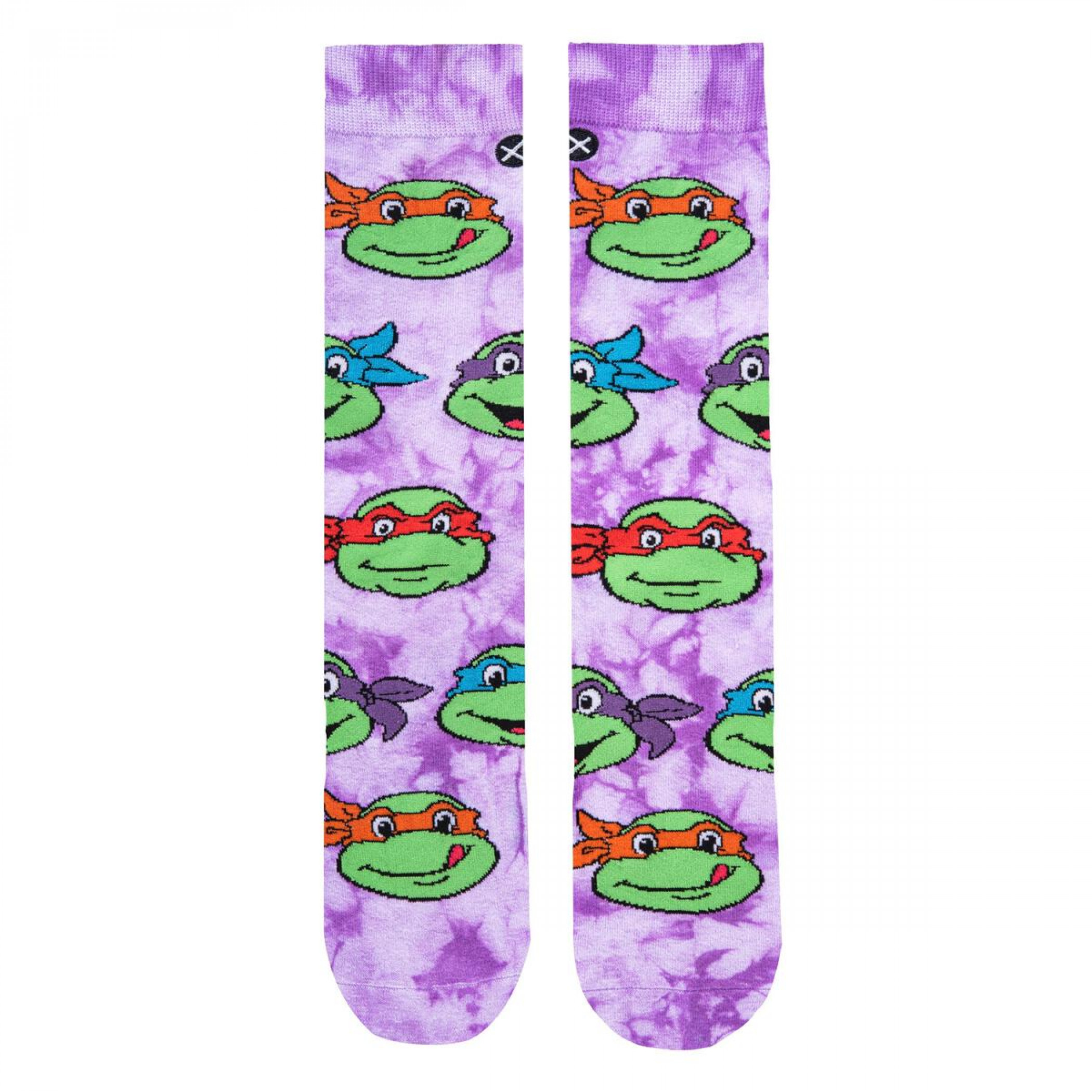 Teenage Mutant Ninja Turtles Group Tie-Dye Socks