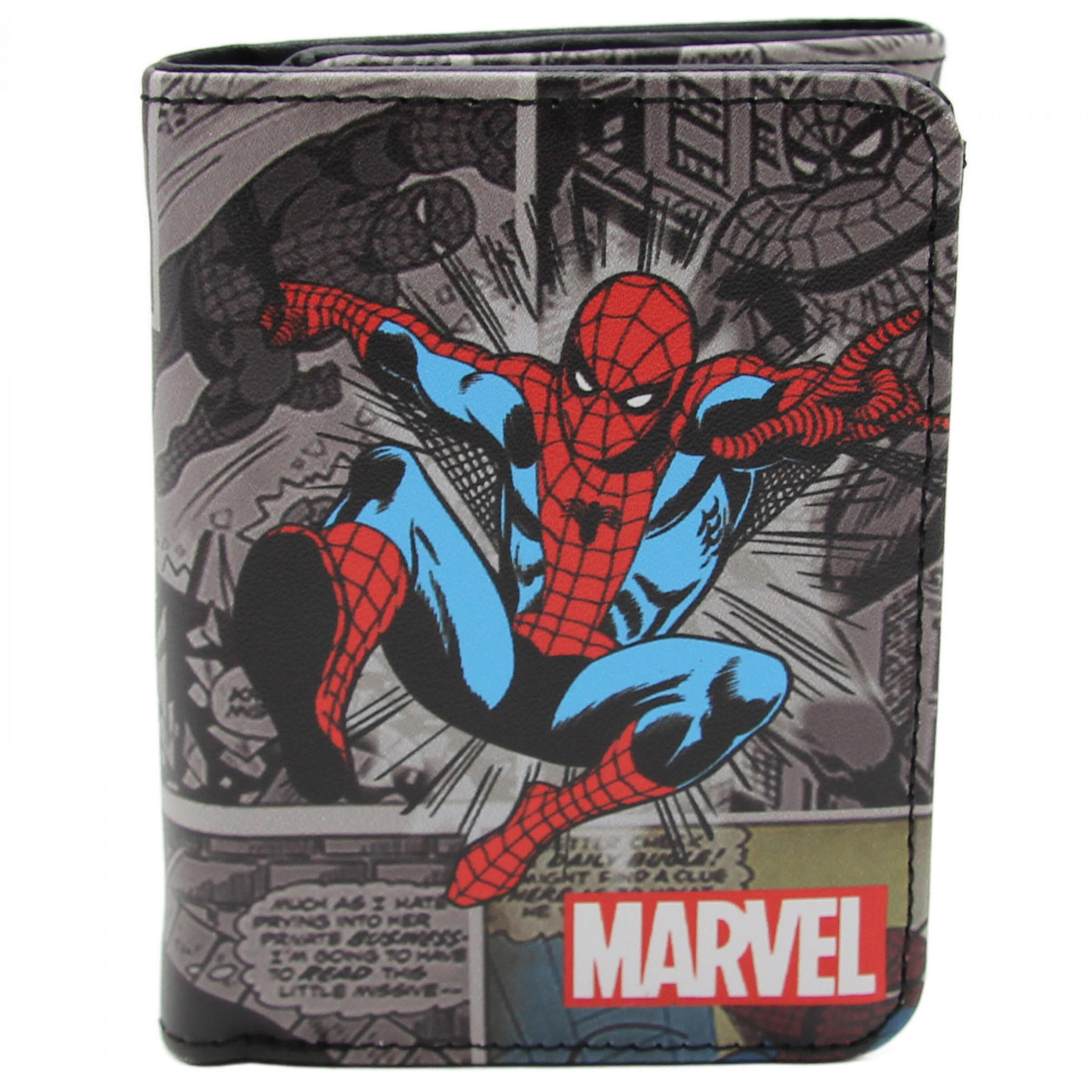 Spider-Man Dark Panels Trifold Wallet