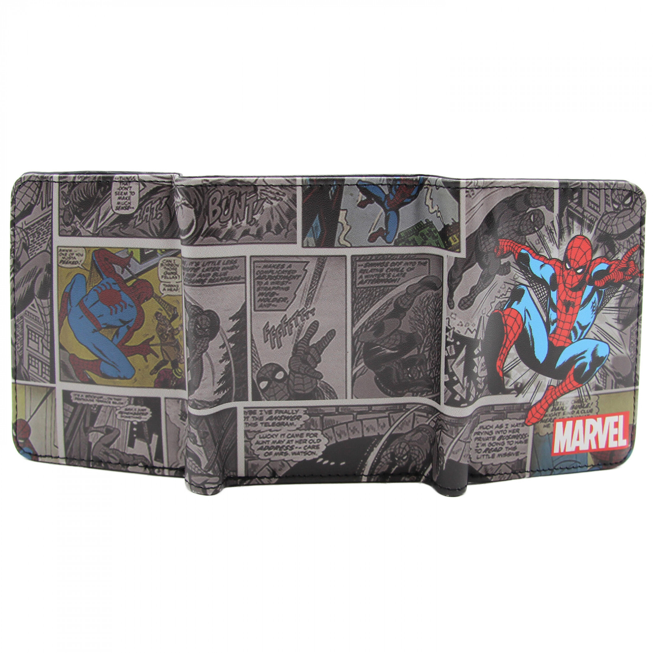 Spider-Man Dark Panels Trifold Wallet