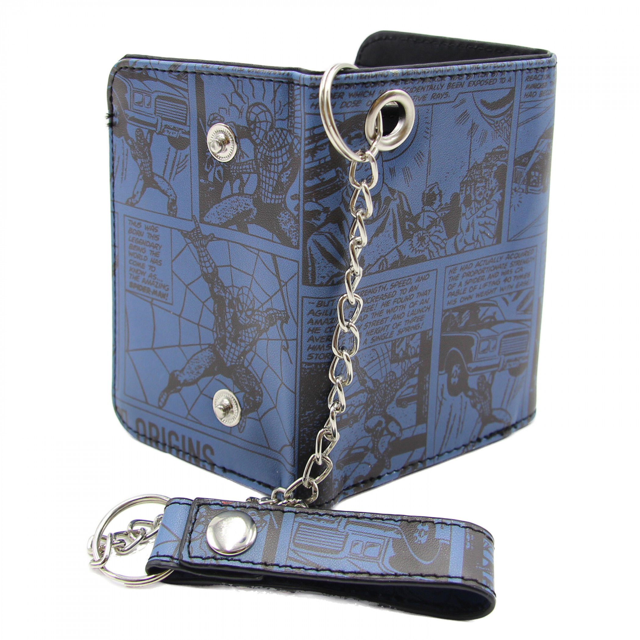 Spider-Man Marvel Comics Origins Chain Wallet