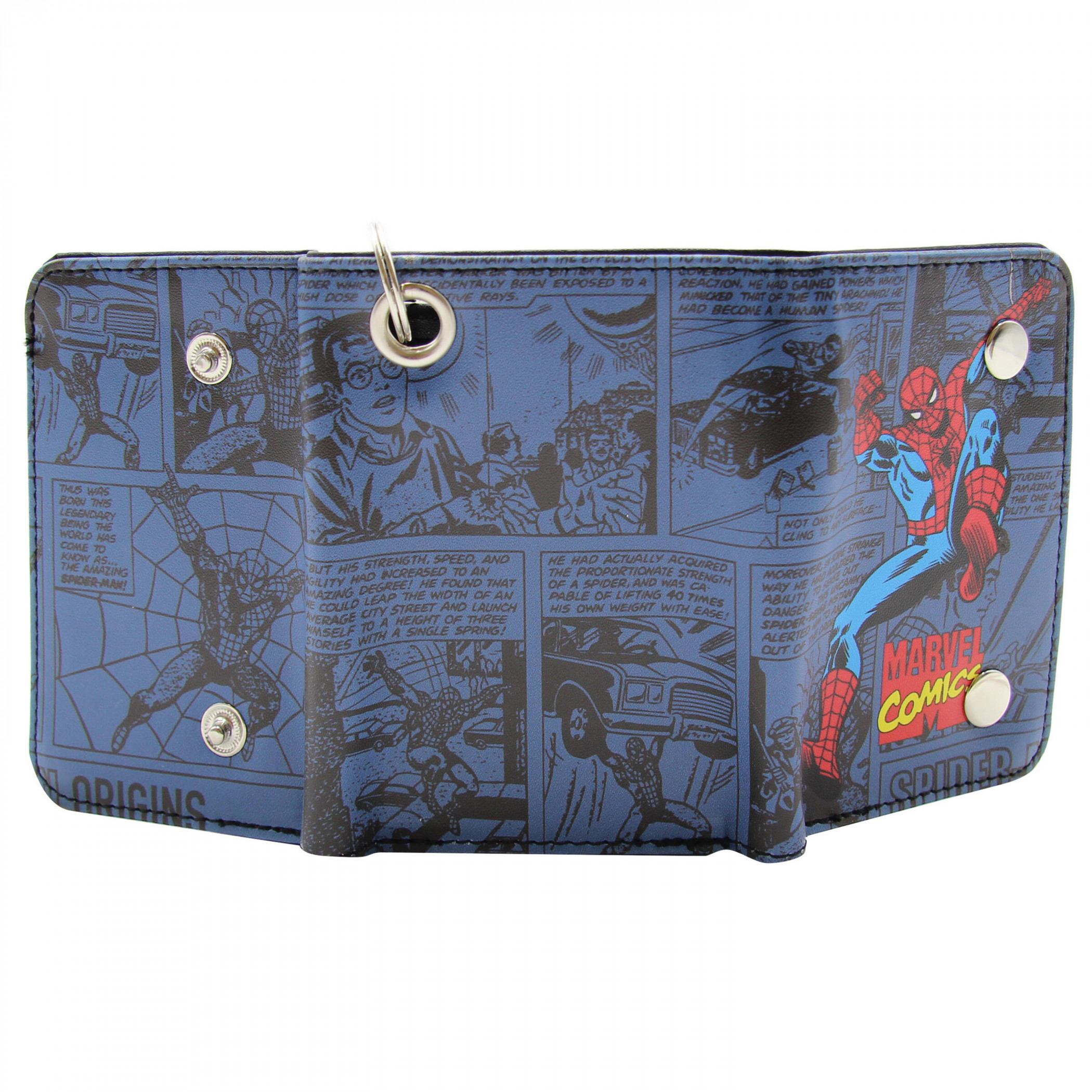 Spider-Man Marvel Comics Origins Chain Wallet