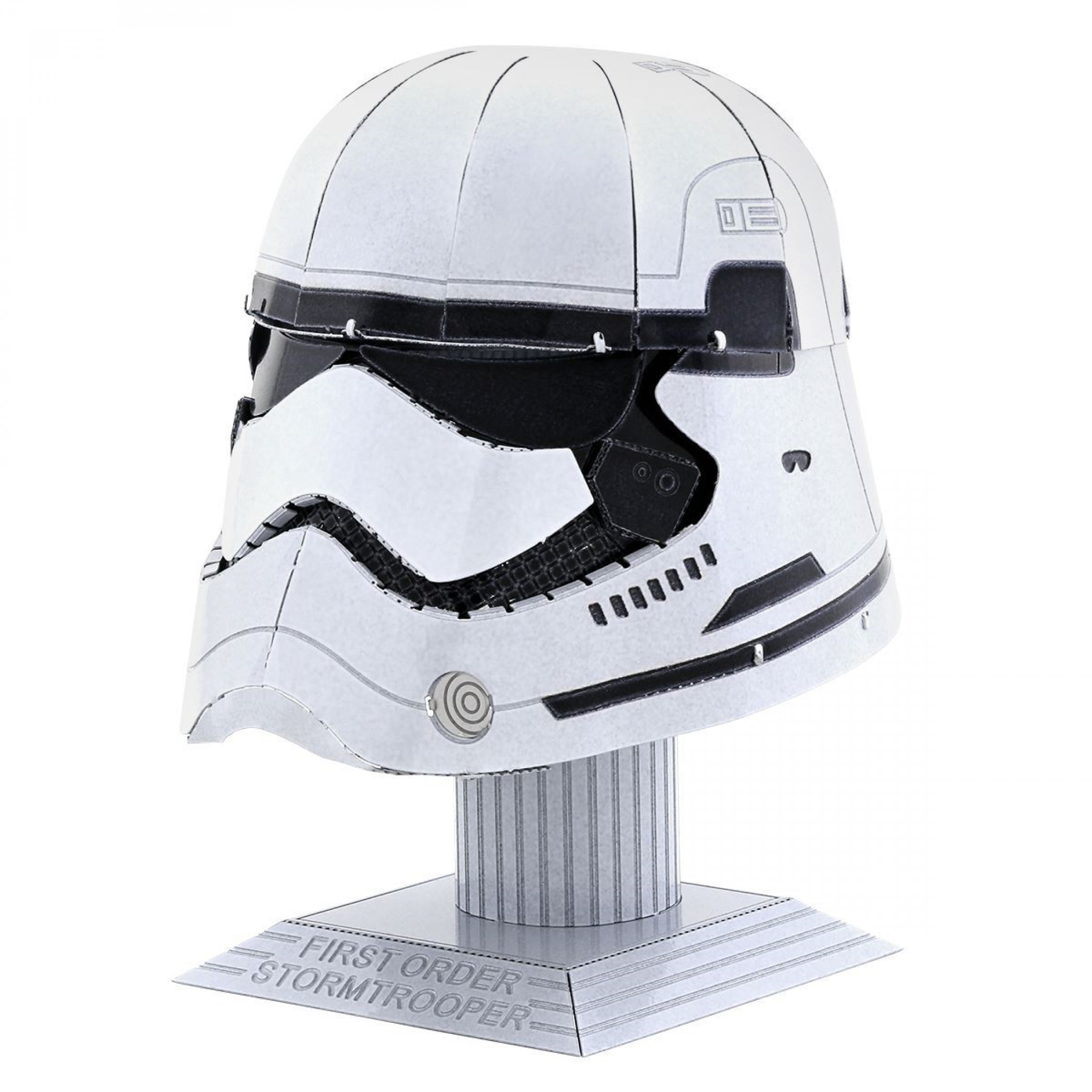 Star Wars First Order Stormtrooper Helmet Metal Earth 3D Model Kit