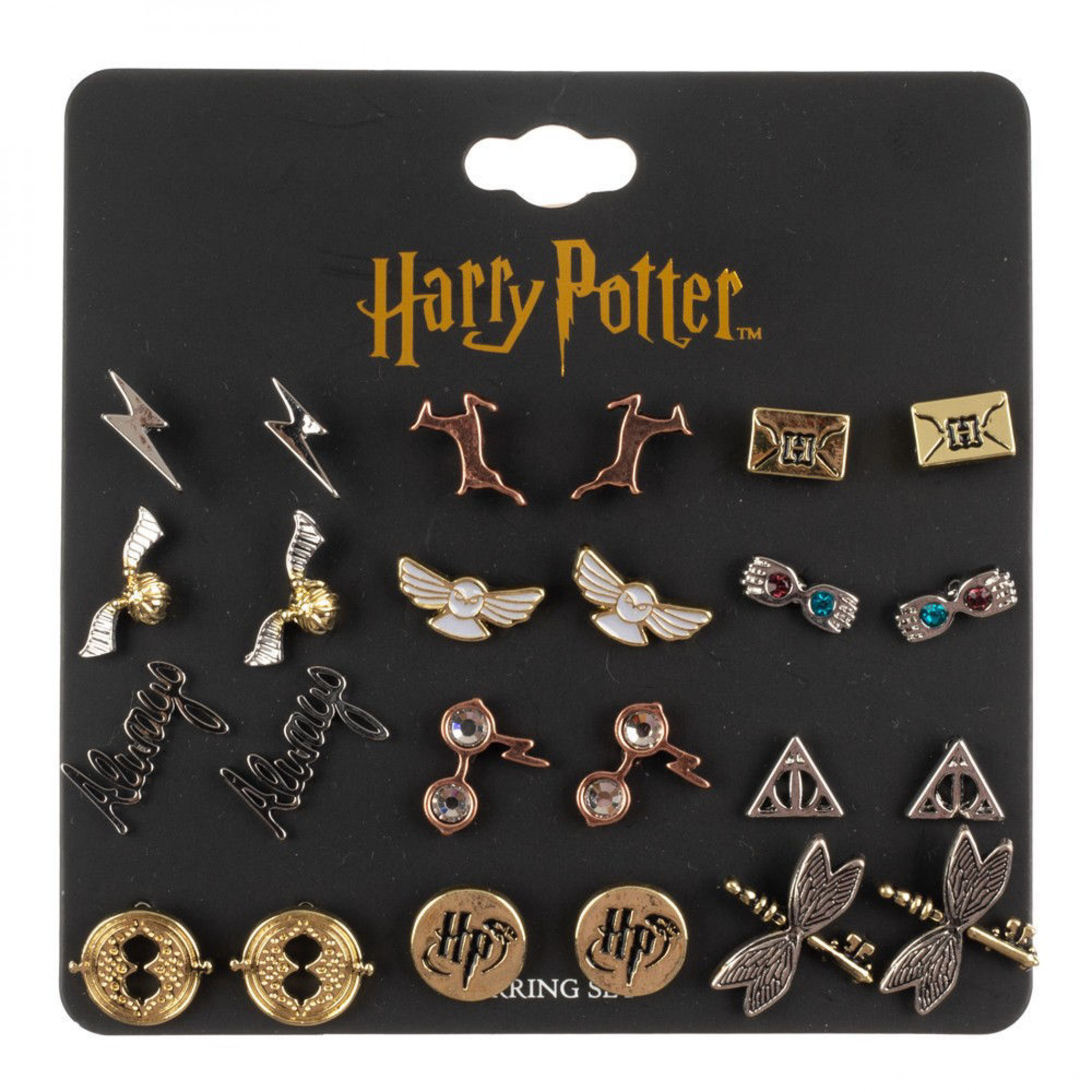 Harry Potter 12-Pack Variety Earring Set