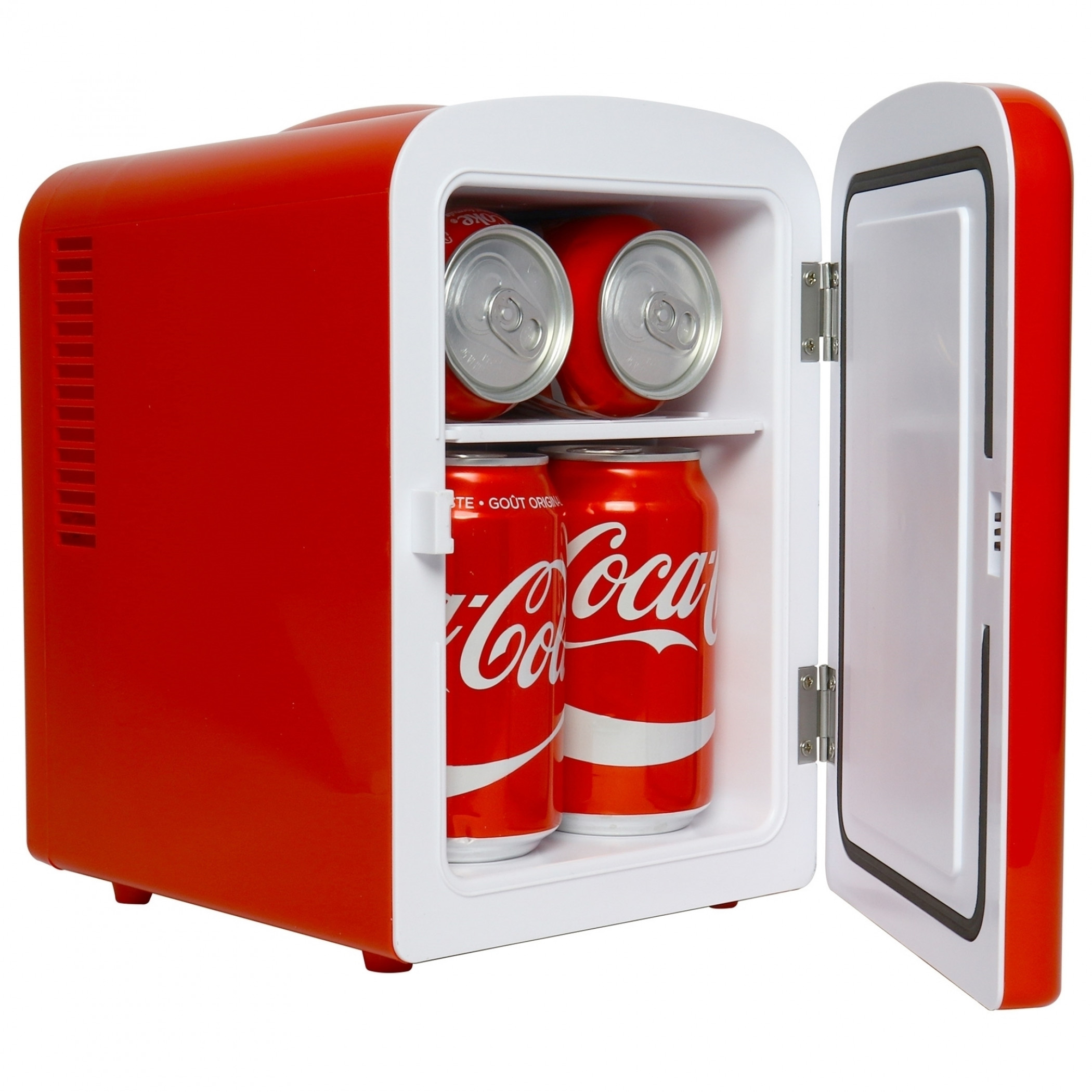 Coca-Cola Mini Fridge/Warmer with Bluetooth Speaker 6 Can