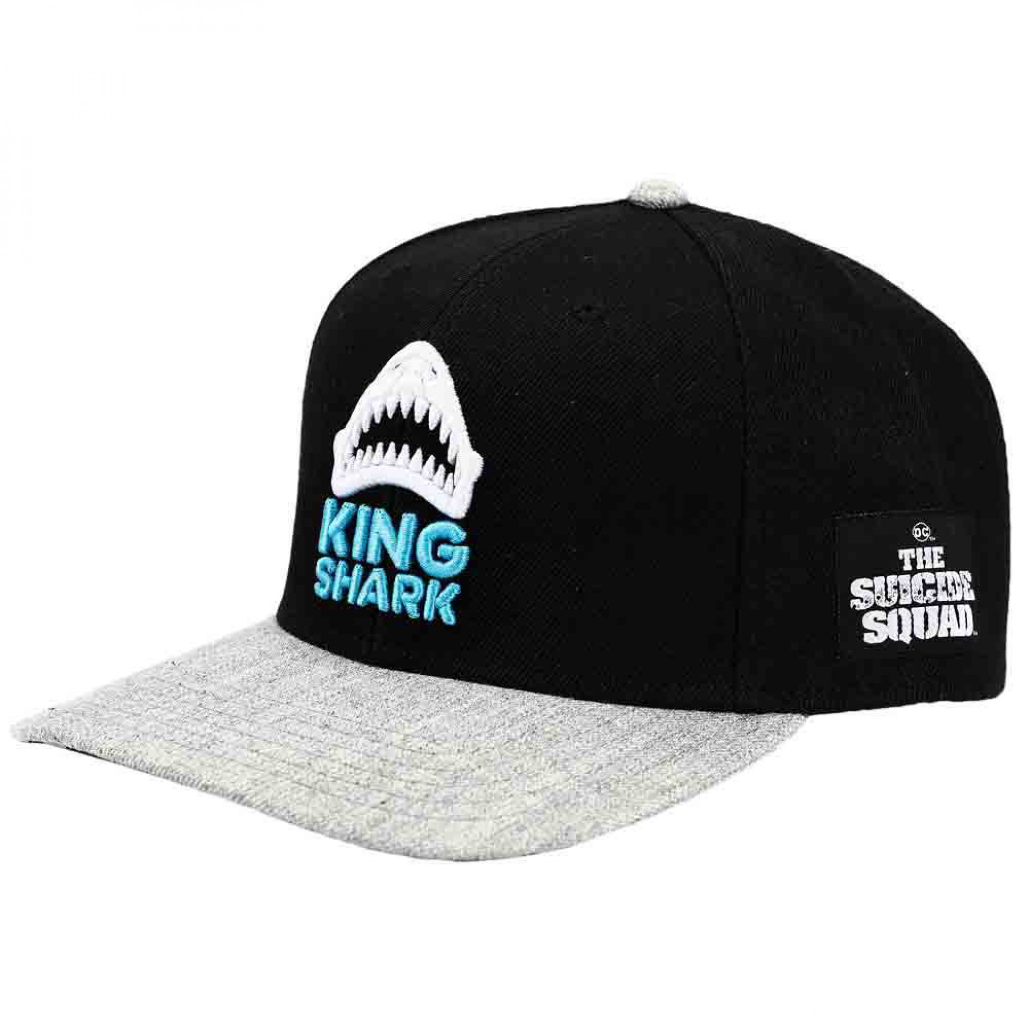 DC Comics The Suicide Squad King Shark Pre-Curved Snapback Hat