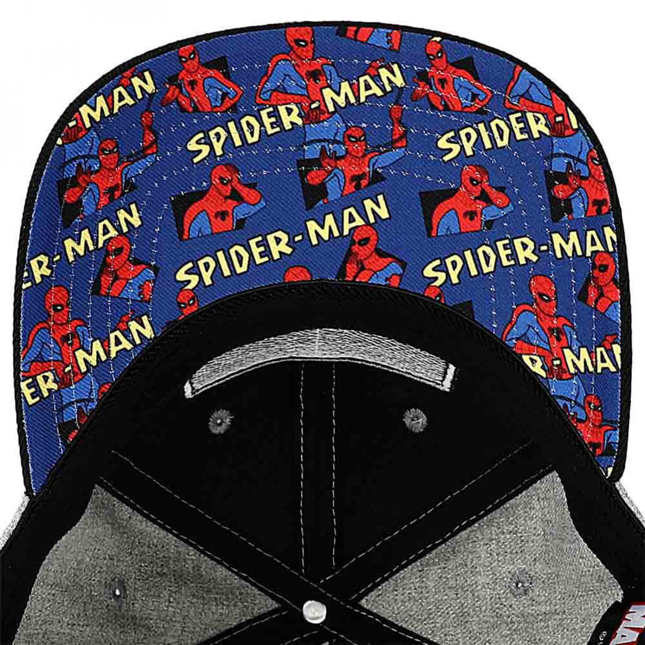 Marvel Comics Classic Spider-Man Patch Pre-Curved Snapback Hat