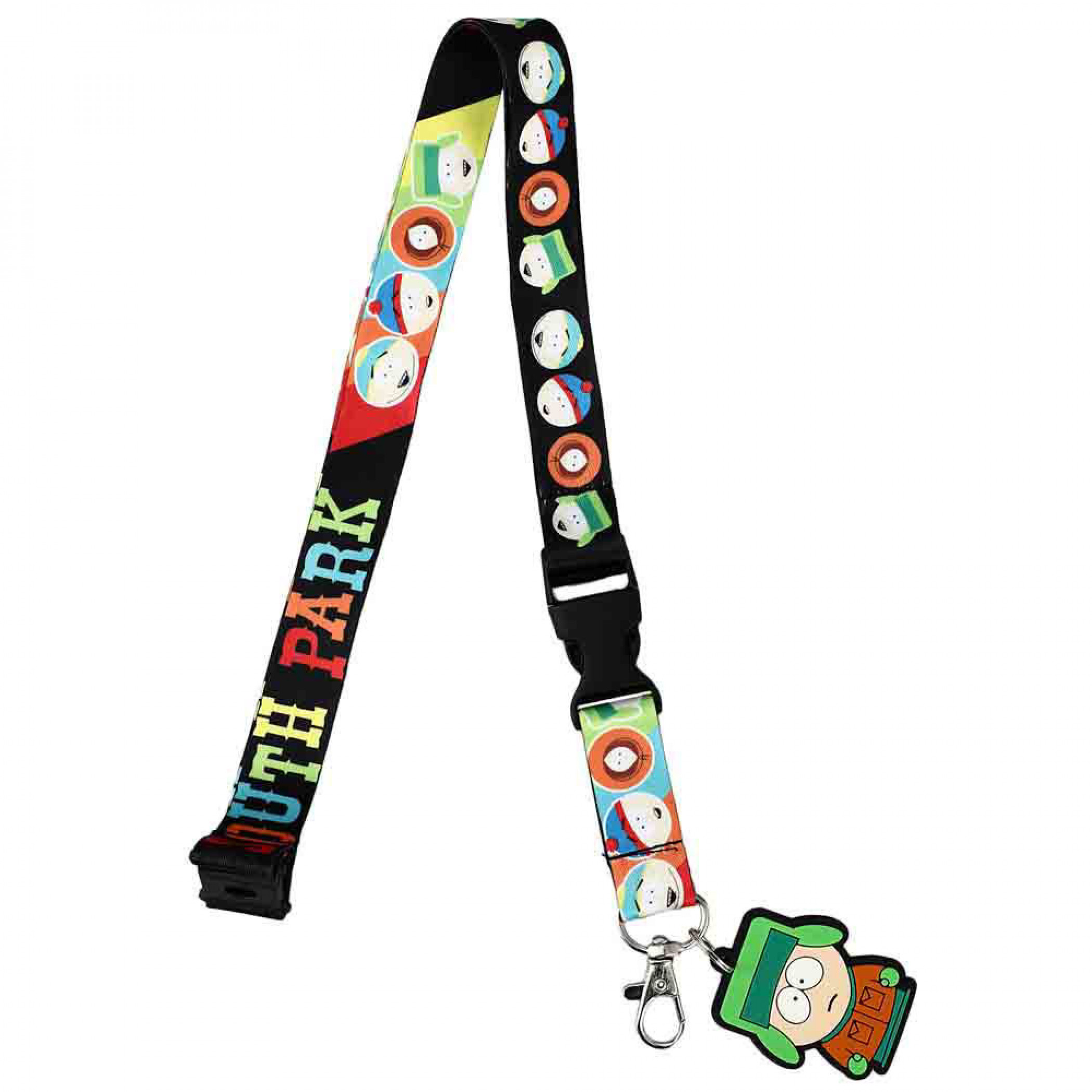 South Park The Boys Lanyard w/Rubber Kyle Character Charm