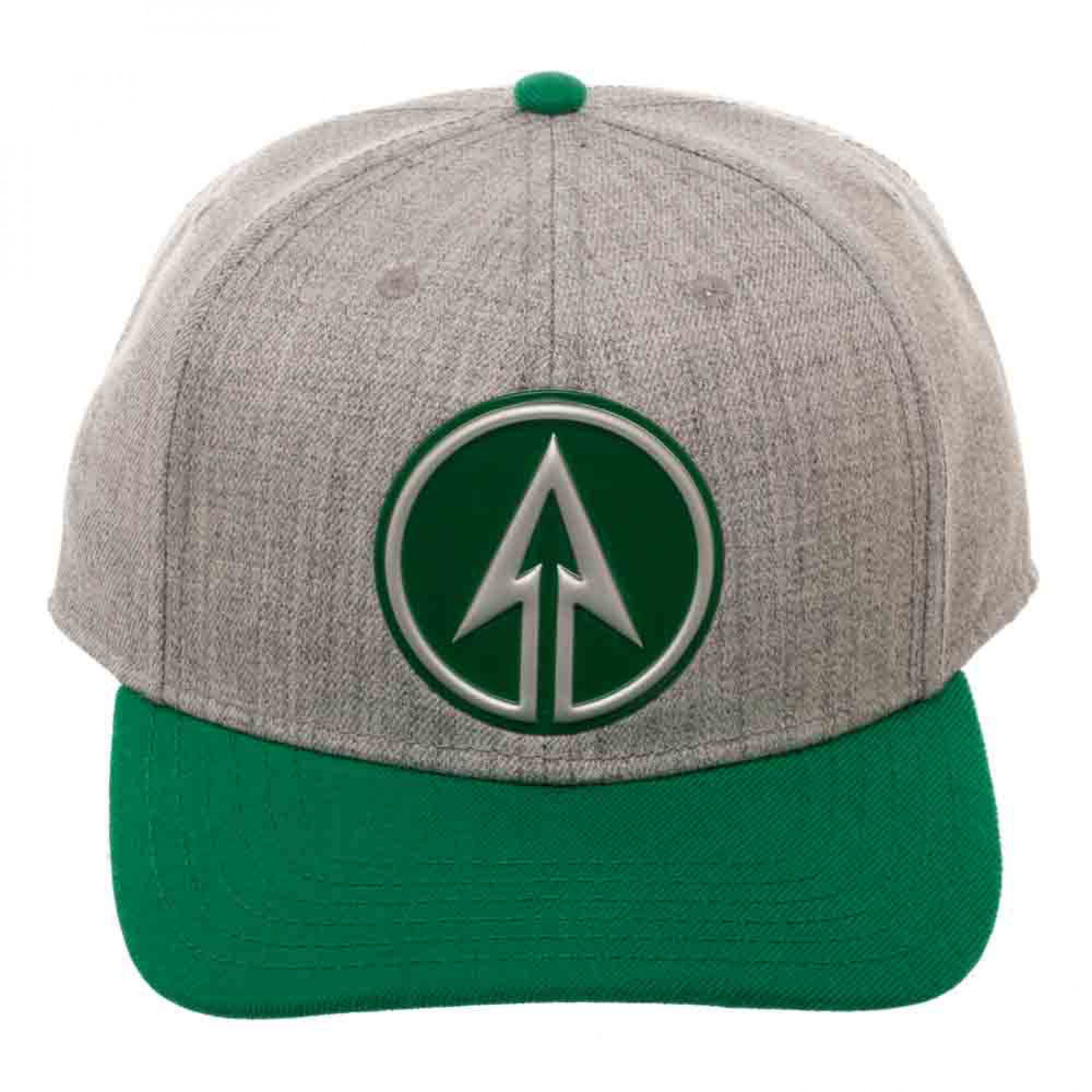 DC Comics Green Arrow Chrome Weld Pre-Curved Bill Snapback Hat