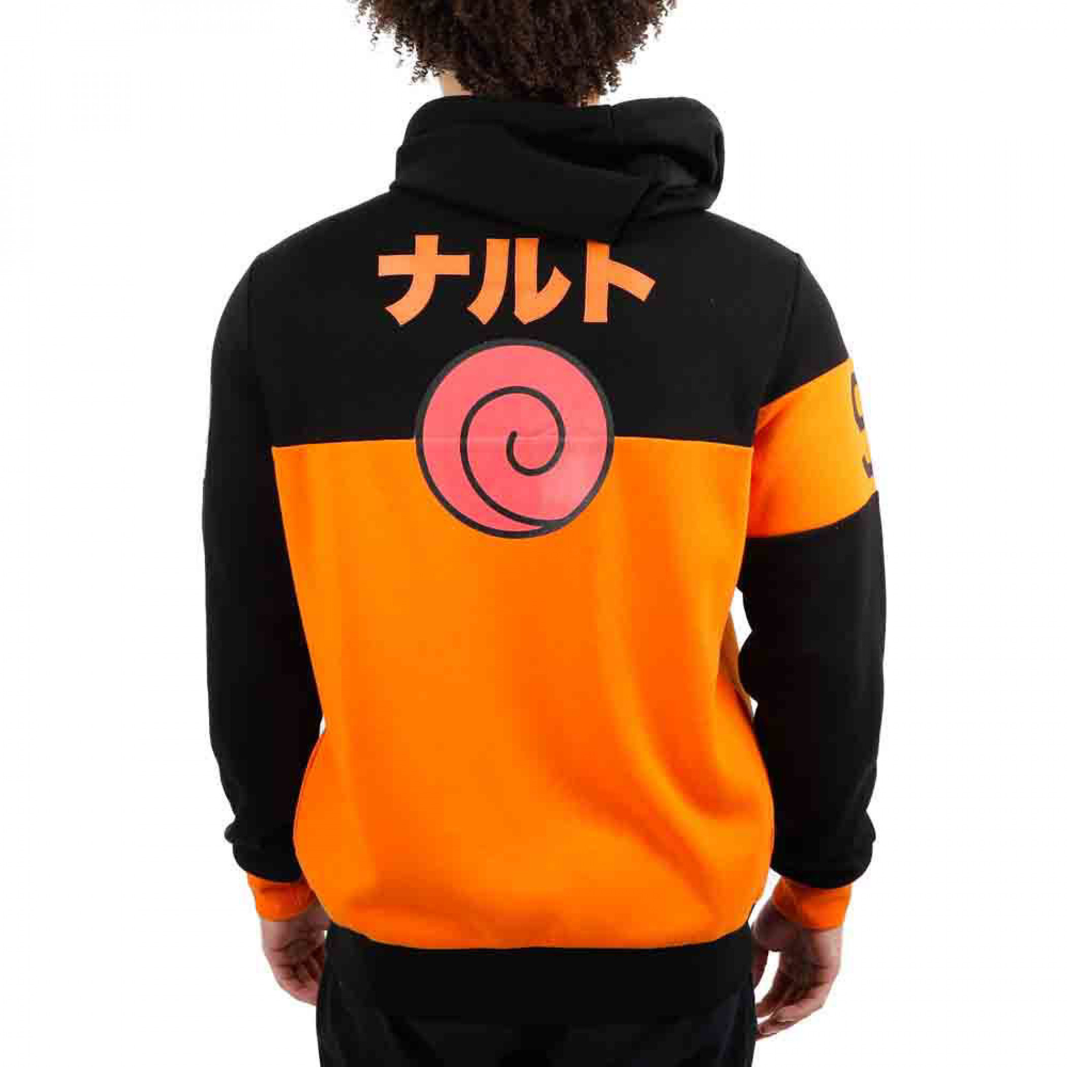 Naruto Uzumaki Naruto Jumpsuit Costume Cosplay Hoodie