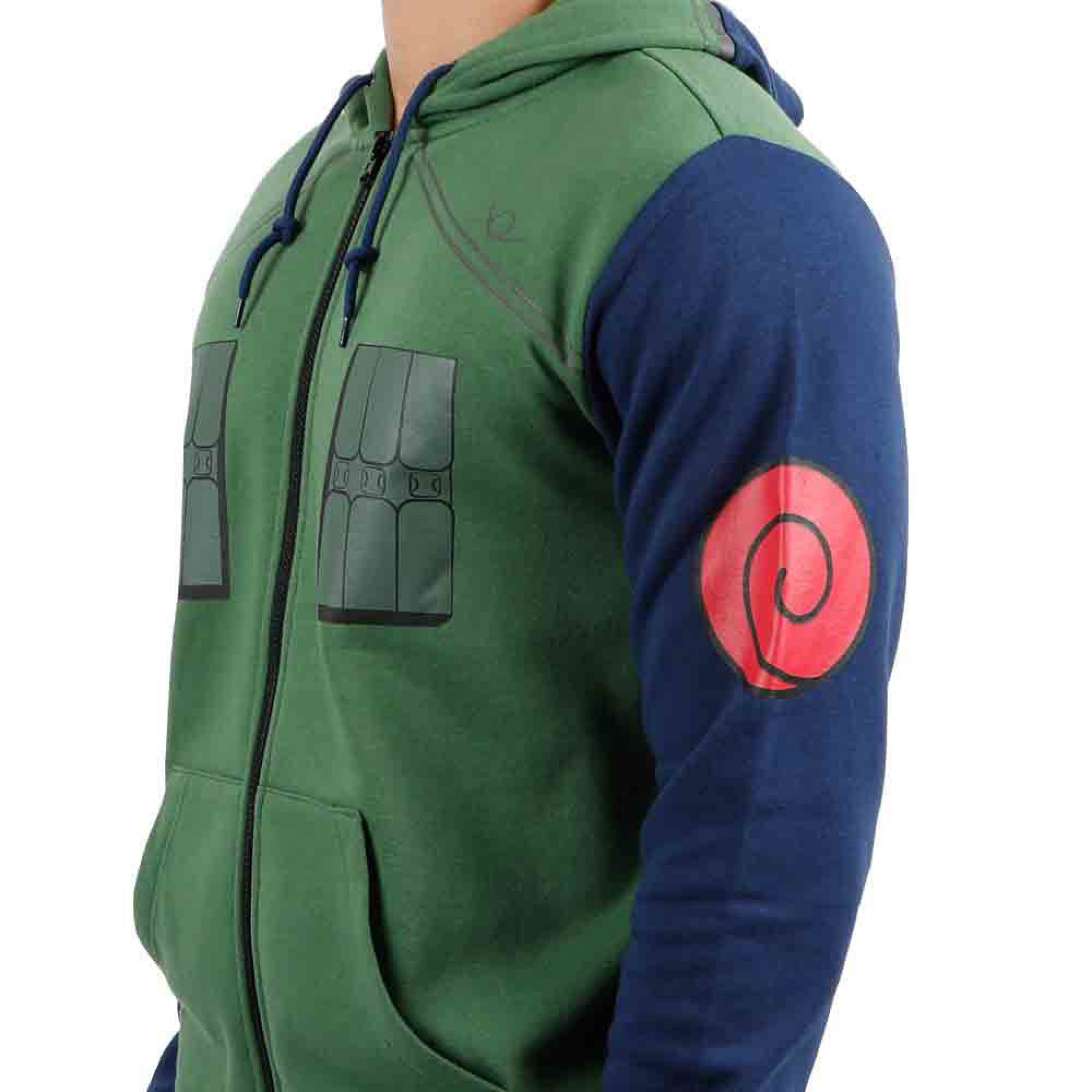 Naruto Hatake Kakashi Jounin Costume Cosplay Hoodie-XLarge 