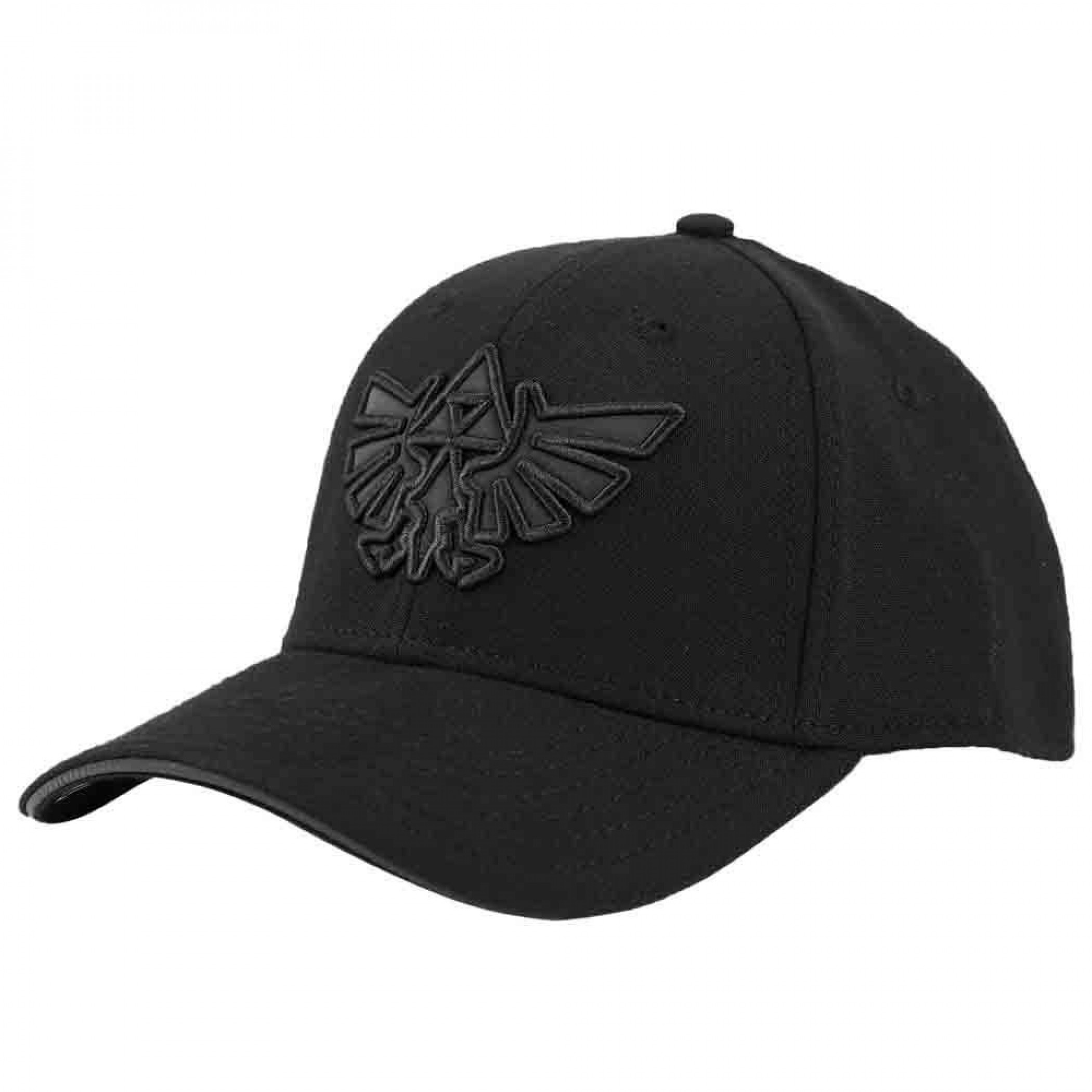 Legend of Zelda Triforce Embroidered Logo Curved Bill Snapback Hat