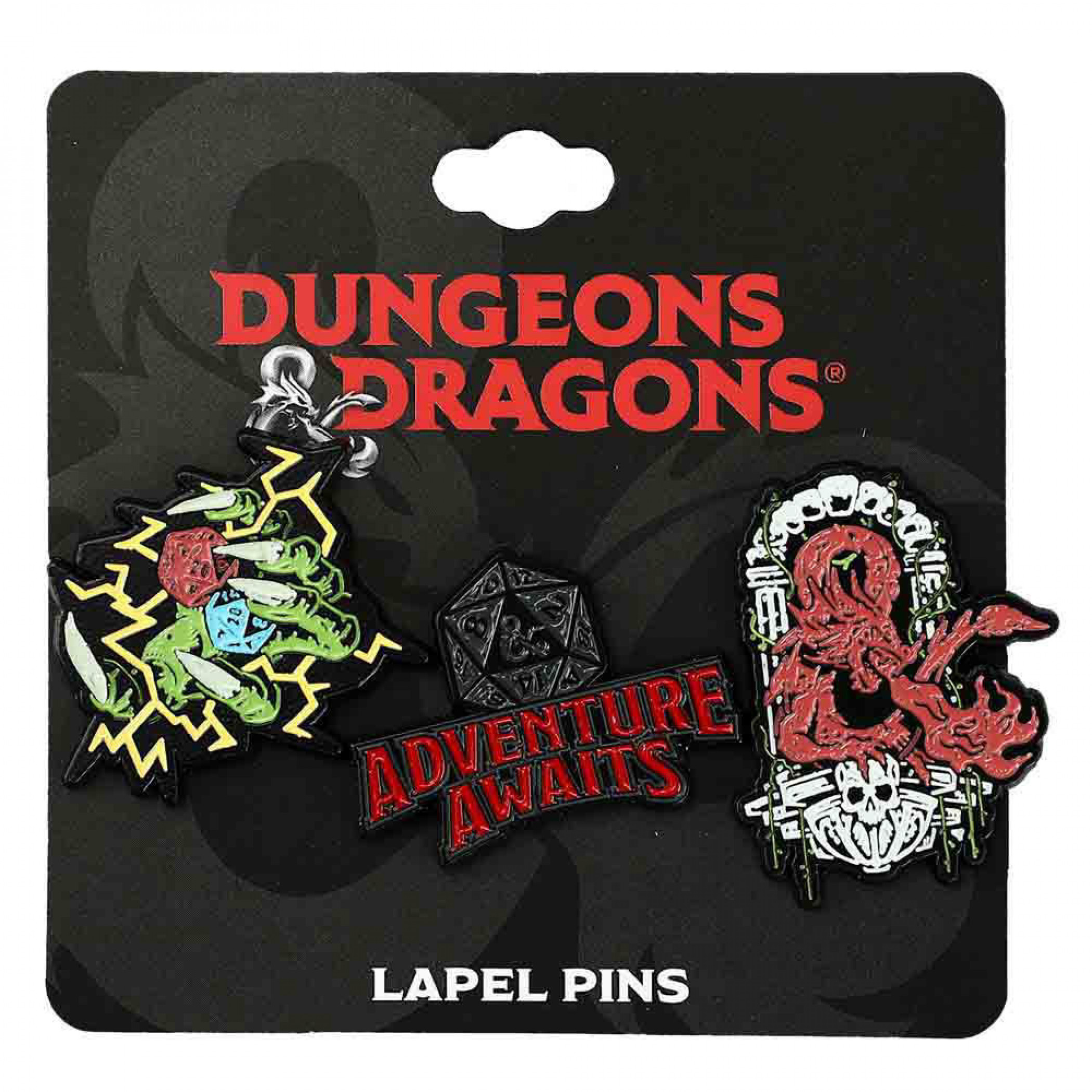Dungeons & Dragons Lapel Pin 3-Pack Set