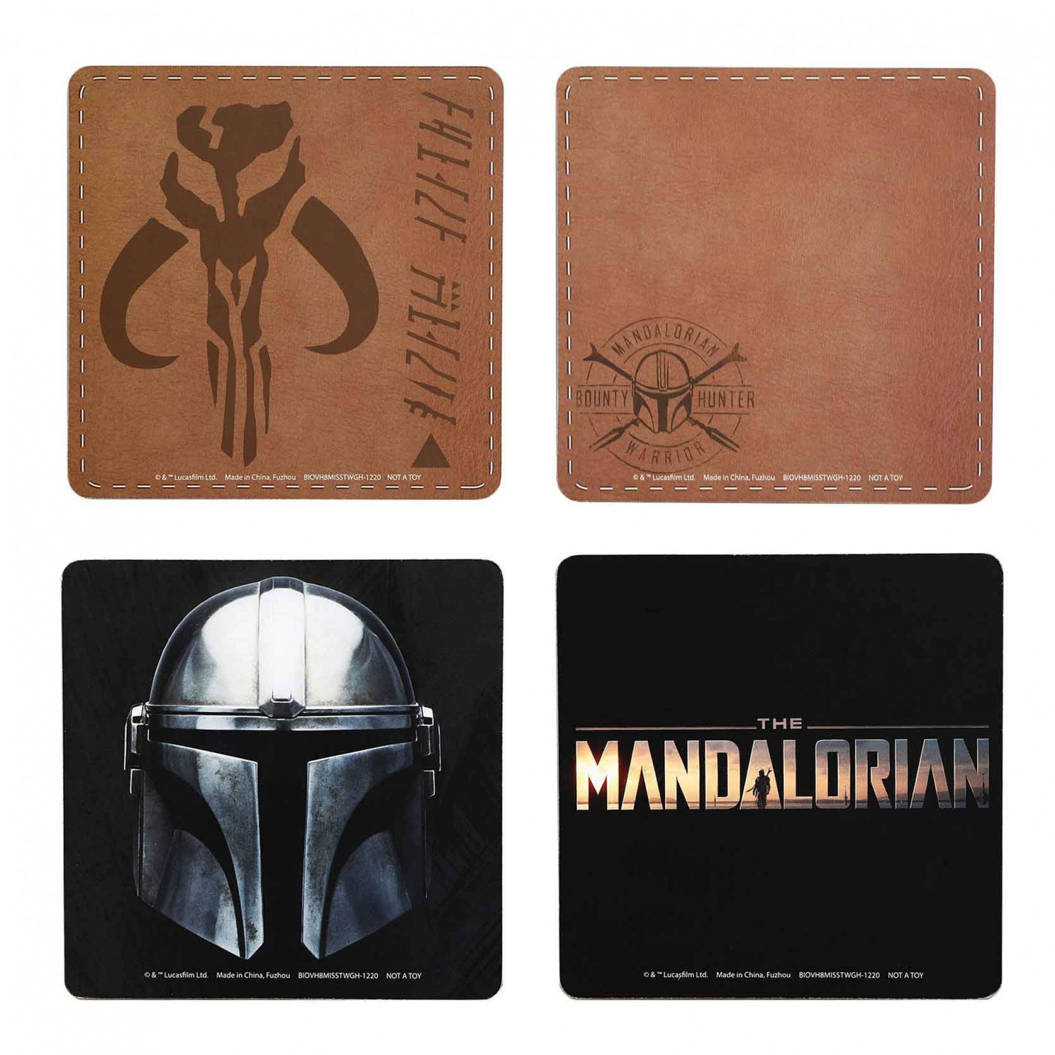Star Wars The Mandalorian Variety Coaster Set 4-Pack