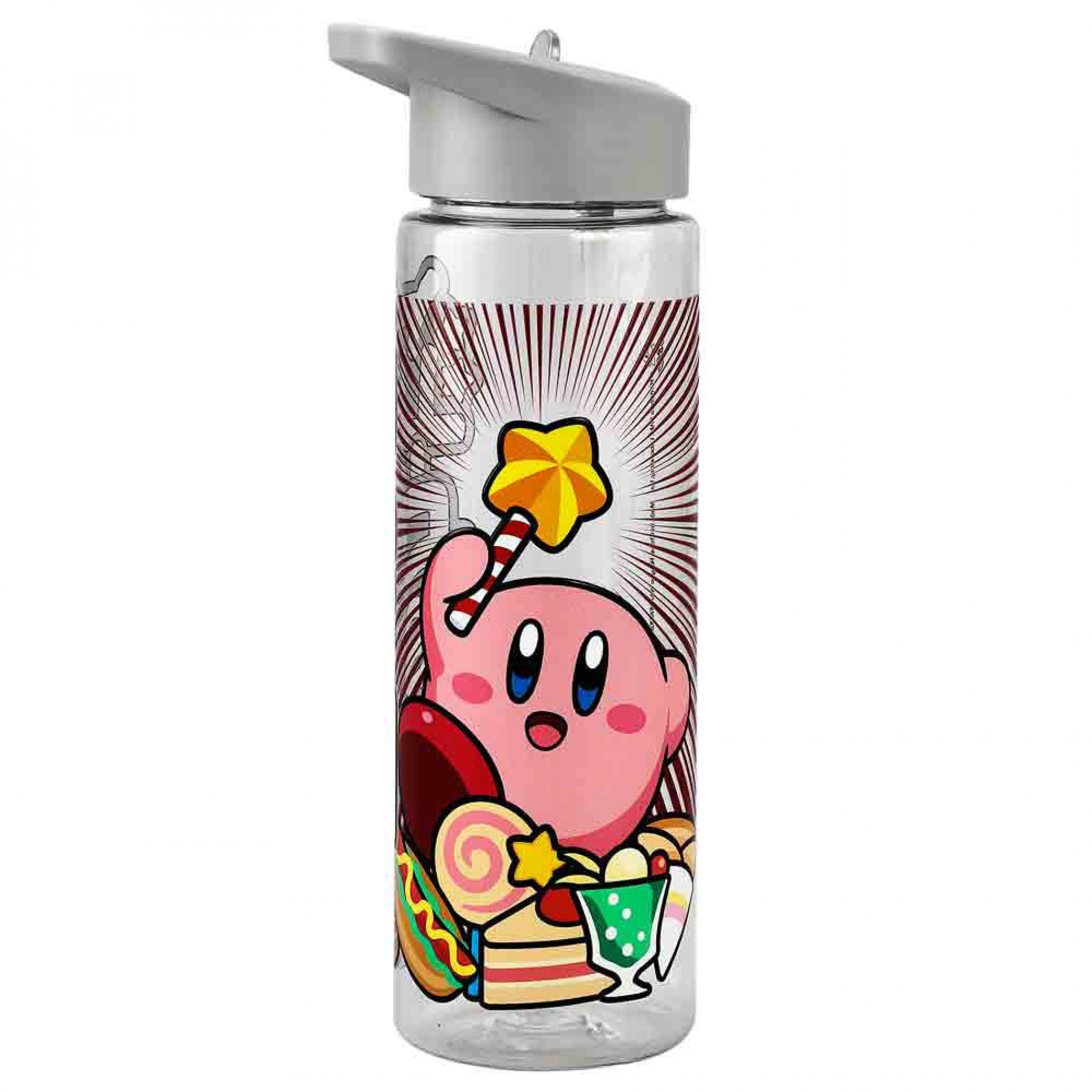 Nintendo Kirby Pink Puff 24oz. Single-Wall Tritan Water Bottle