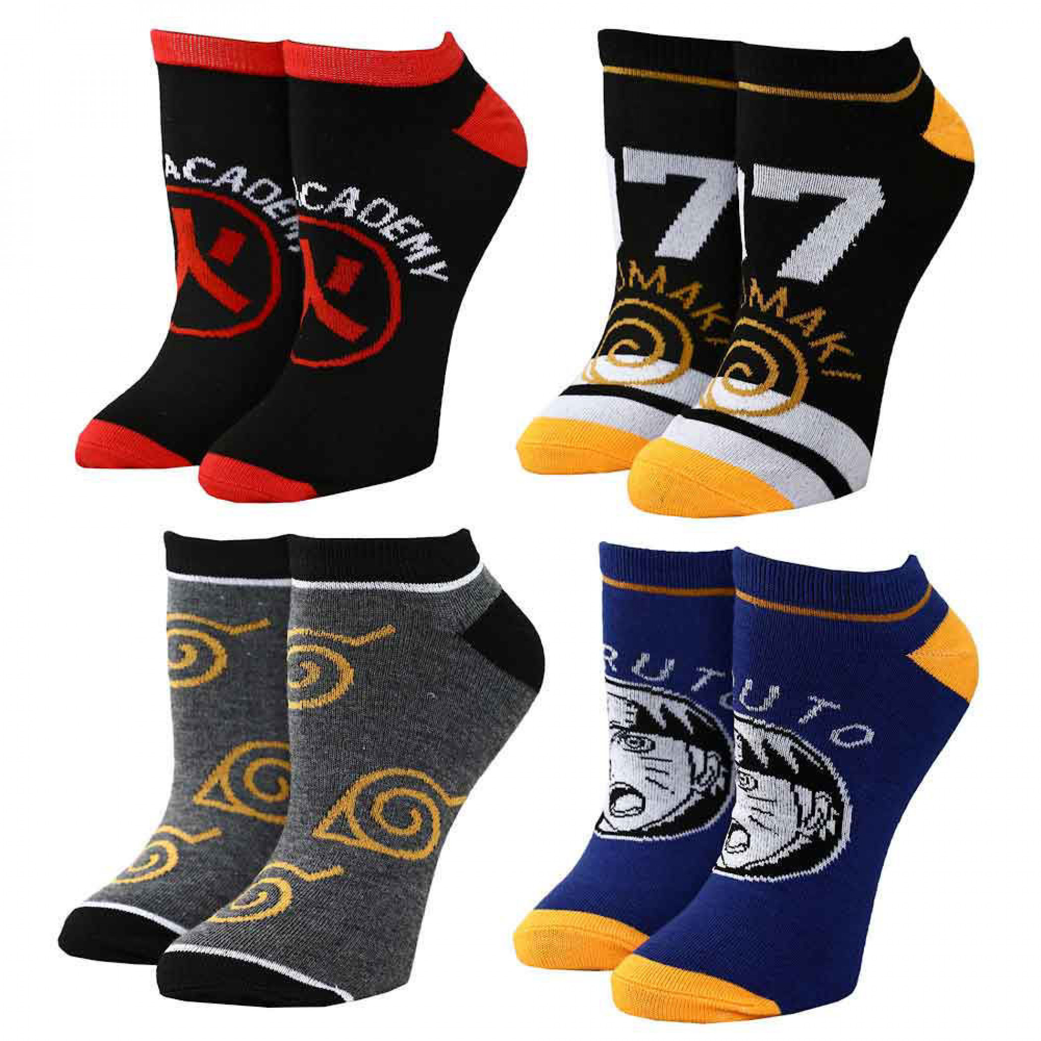 Naruto Shippuden 12 Days of Socks Variety Sock Pack