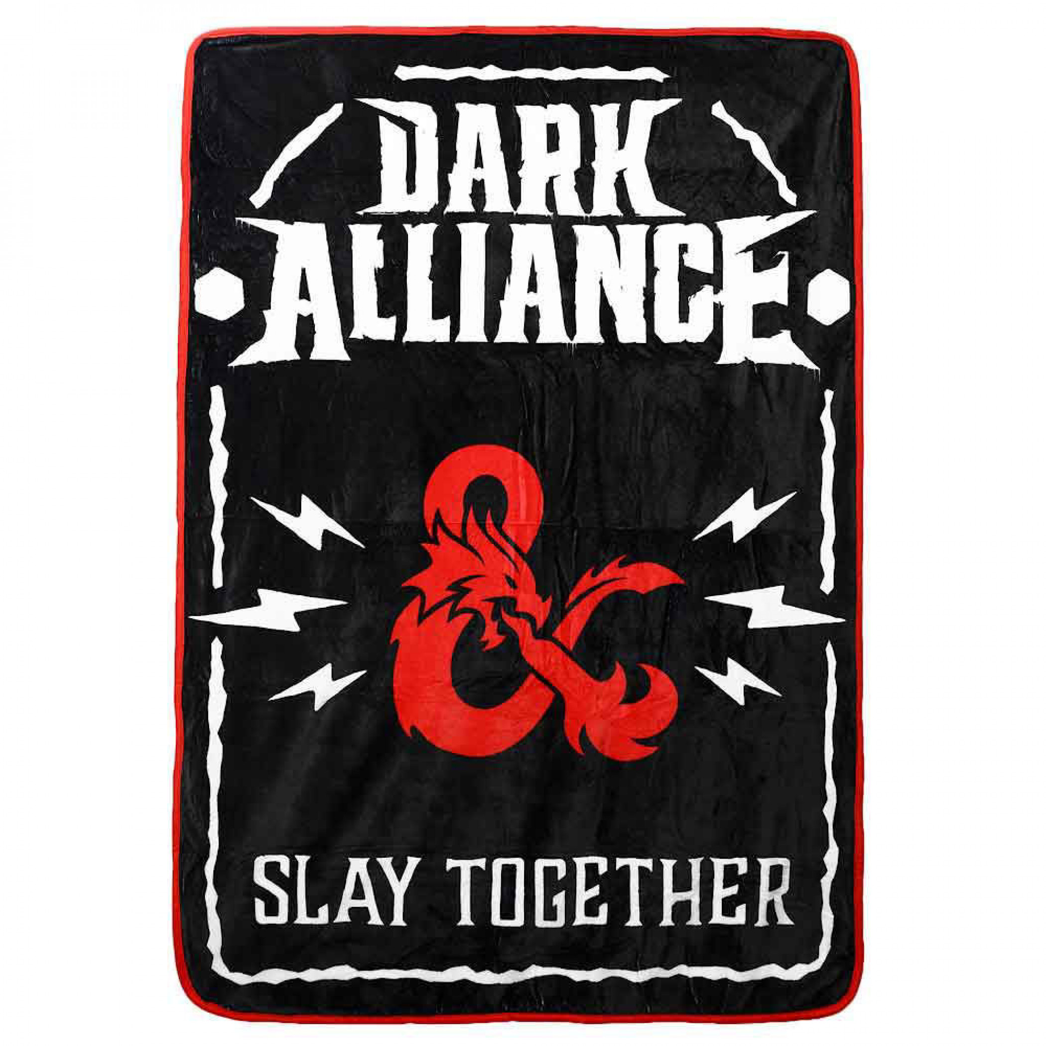 Dungeons & Dragons Dark Alliance Slay Together Digital Fleece Throw