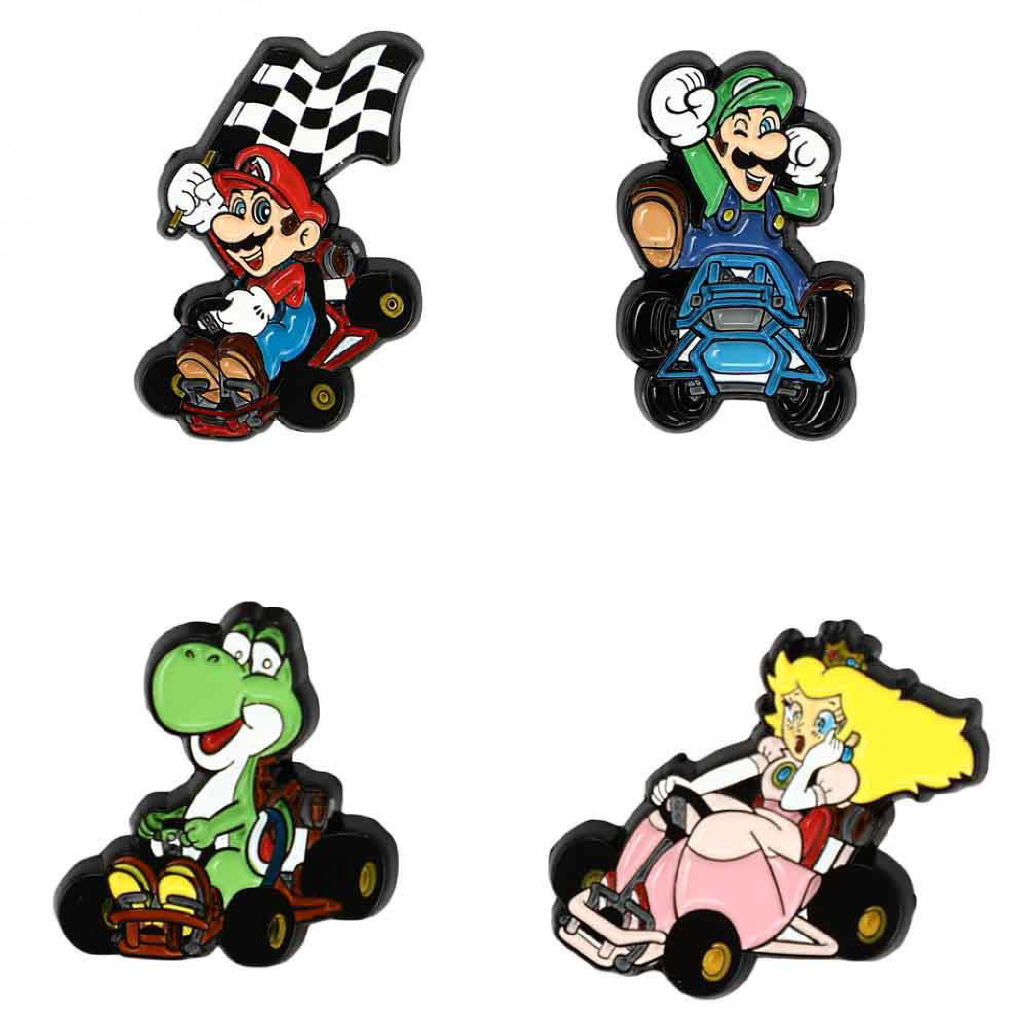 super mario kart characters