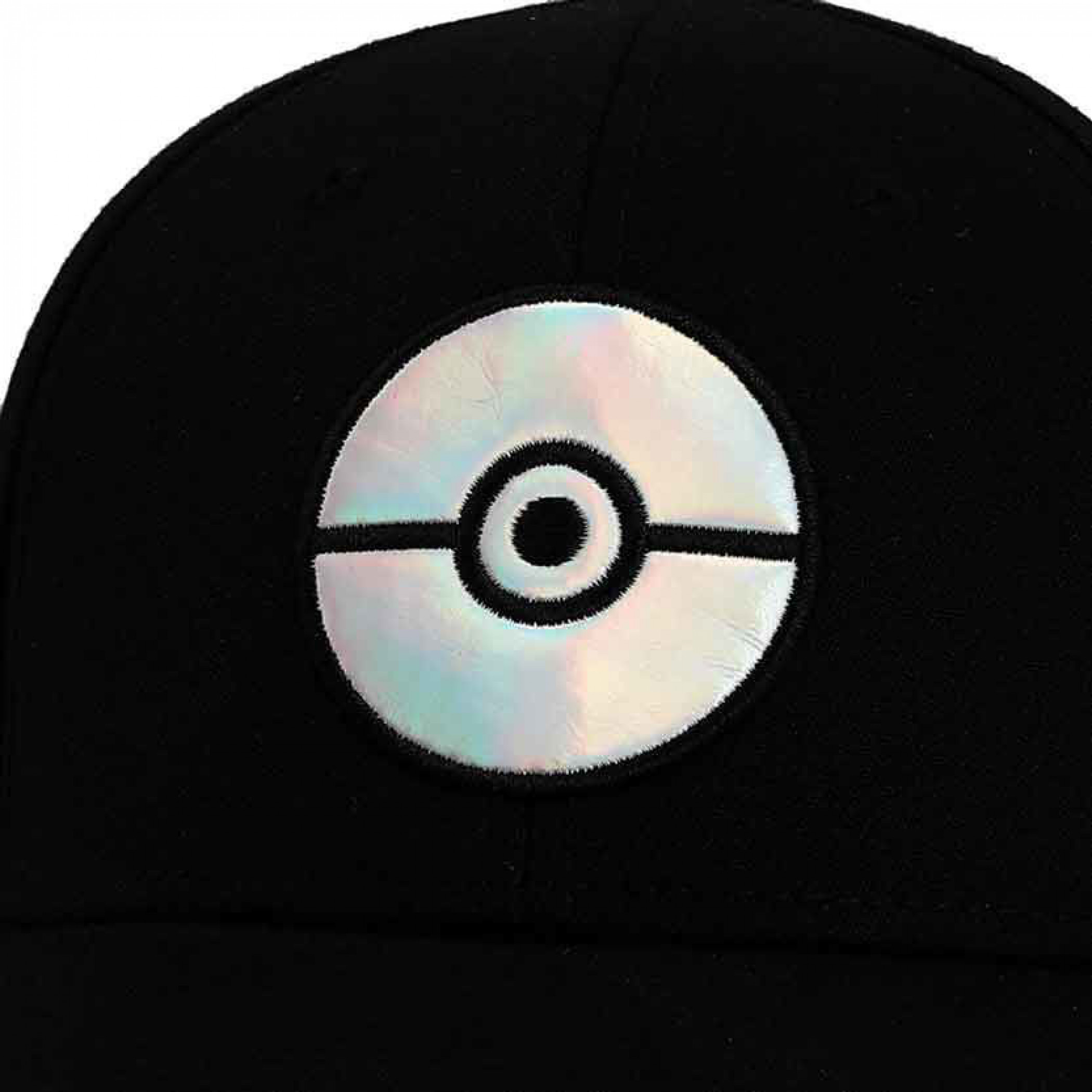 Pokemon Pokeball Holographic Elite Flex Pre-Curved Snapback Hat