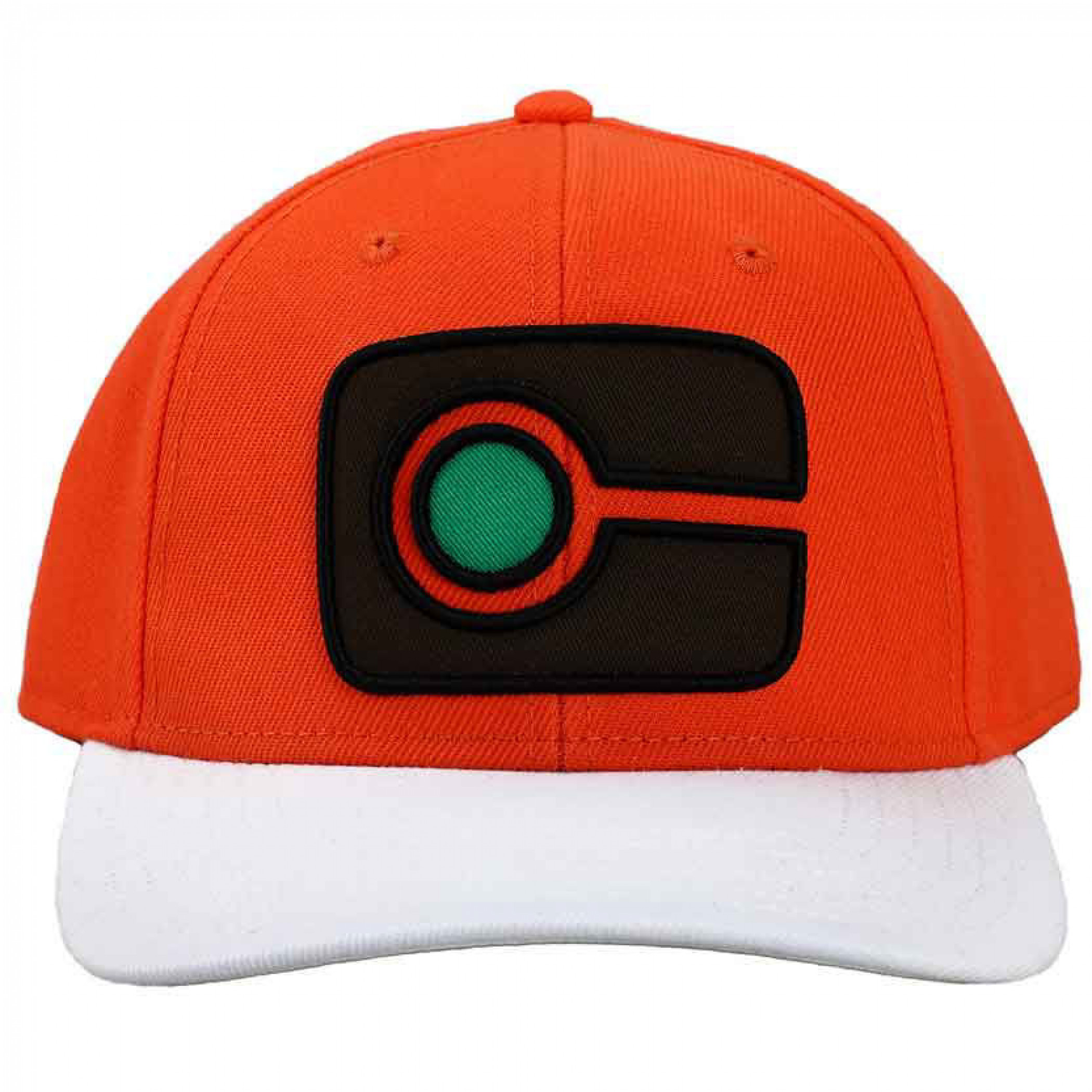 Pokemon Ash Ketchum Journeys Embroidered Pre-Curved Snapback Hat