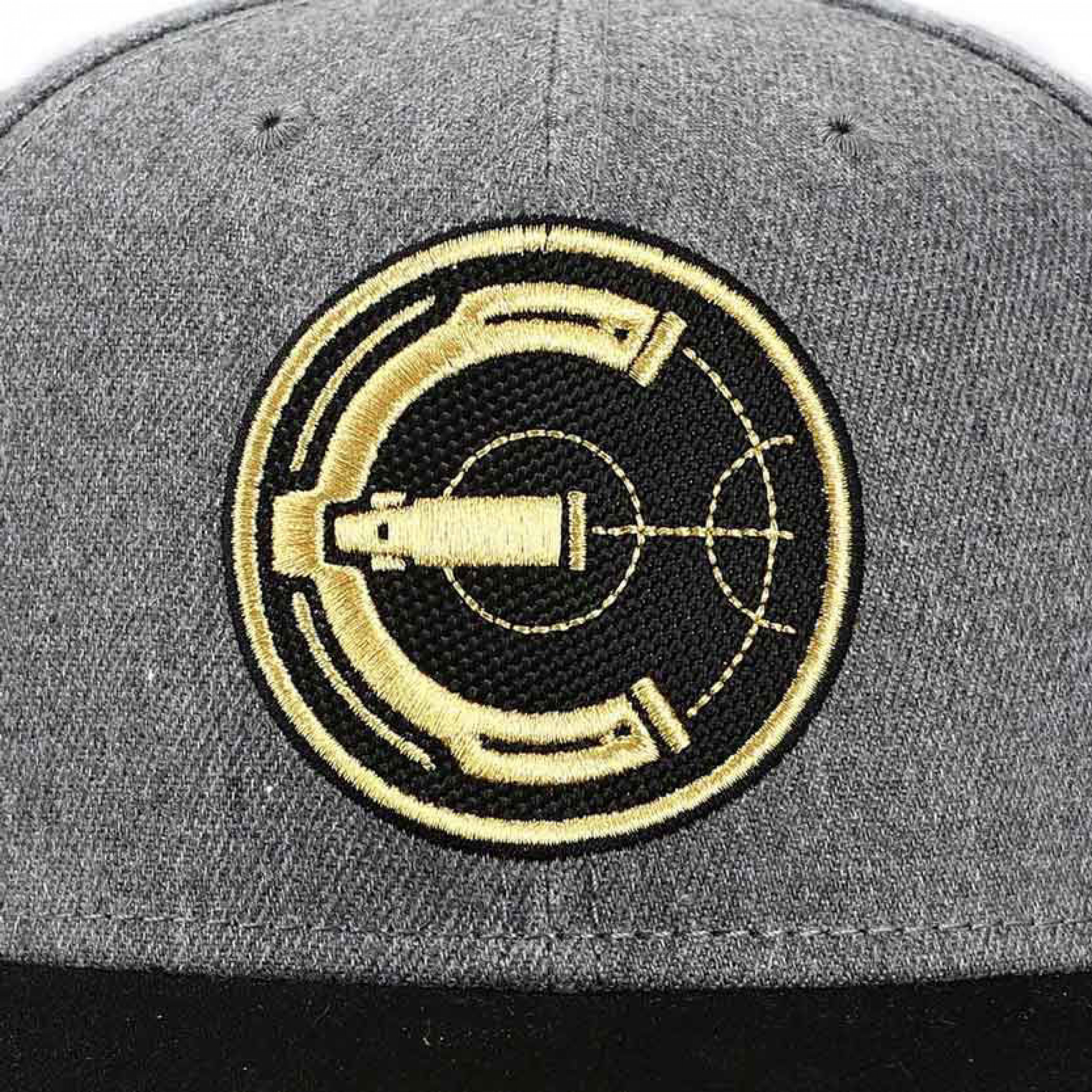 Marvel Comics The Eternals Logo Embroidered Pre-Curved Snapback Hat