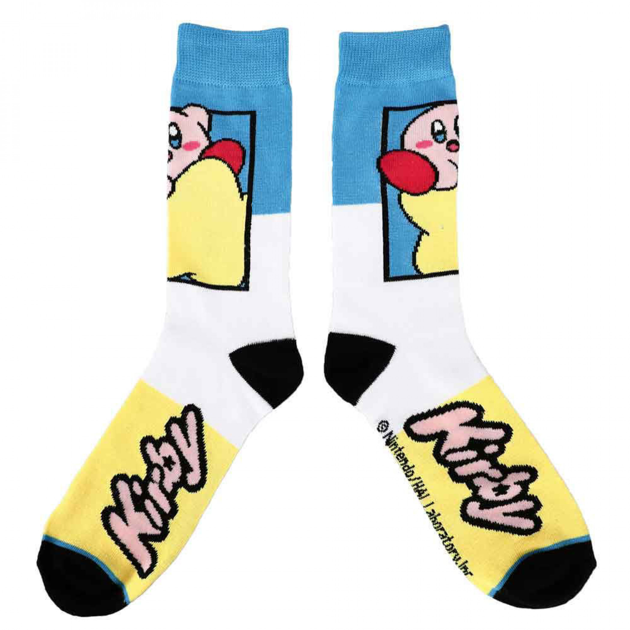 Nintendo Kirby Copy Characters 5-Pair Pack of Crew Socks