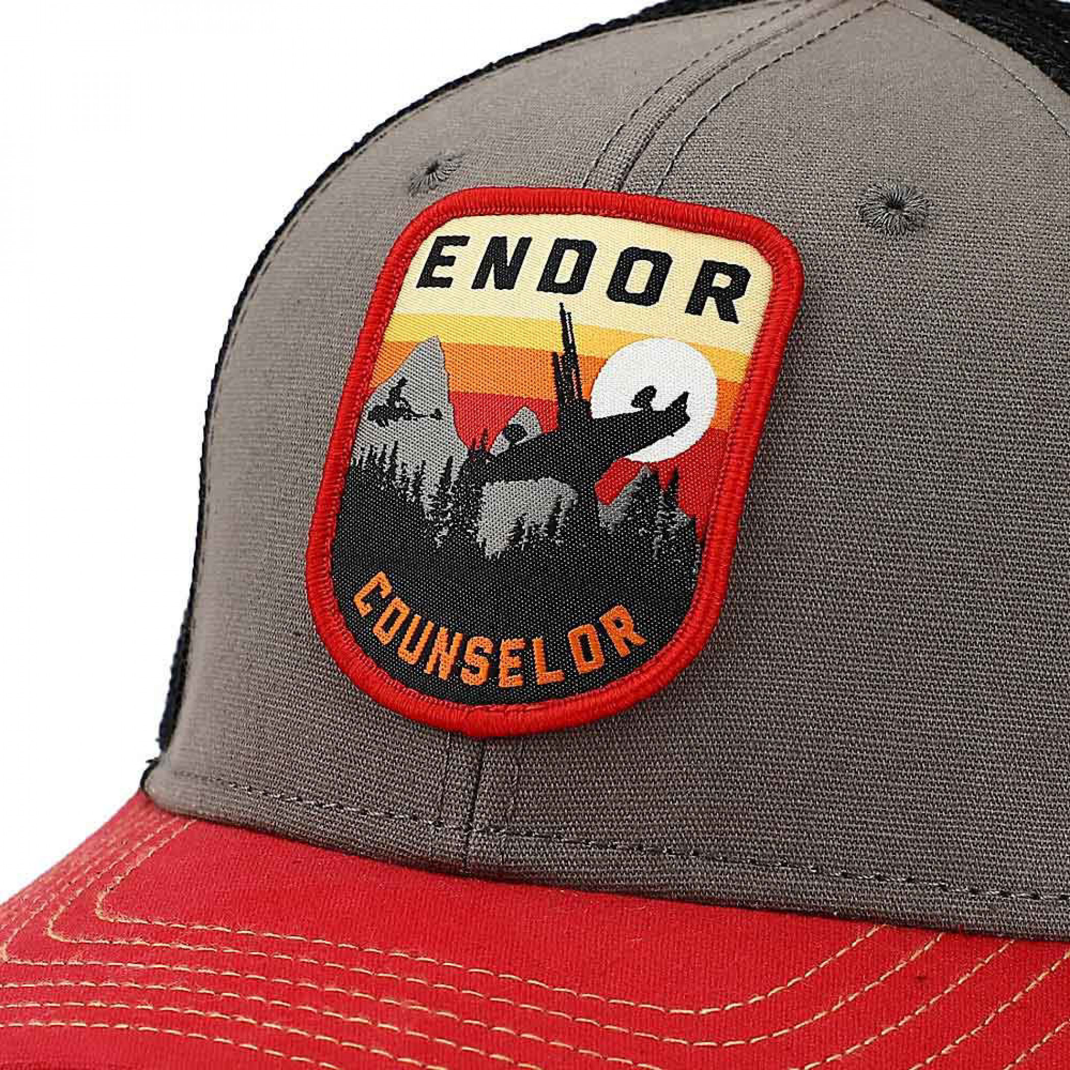 Star Wars Endor Camp Counselor Patch Pre-Curved Trucker Hat