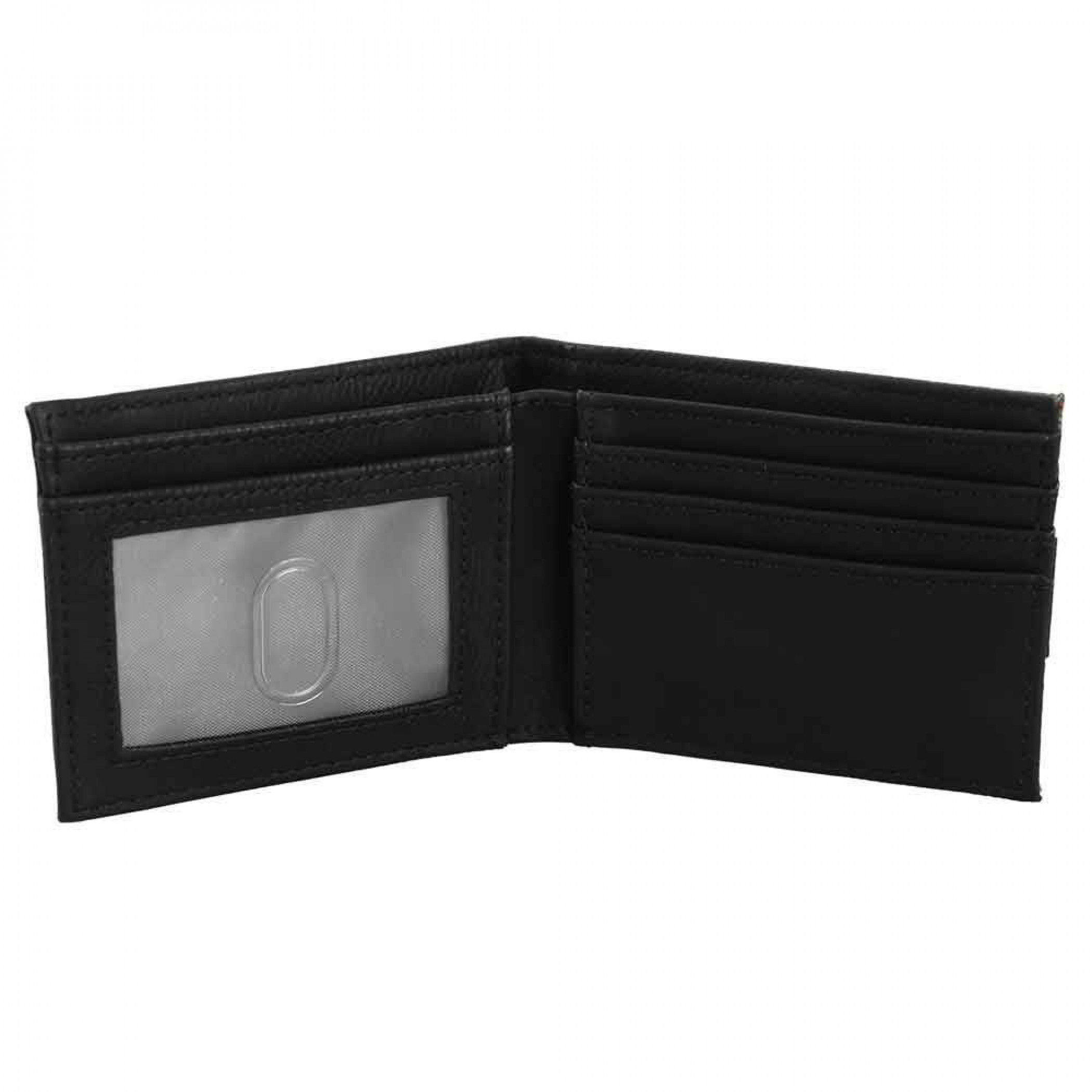 The Punisher Logo Nylon Bi-Fold Wallet