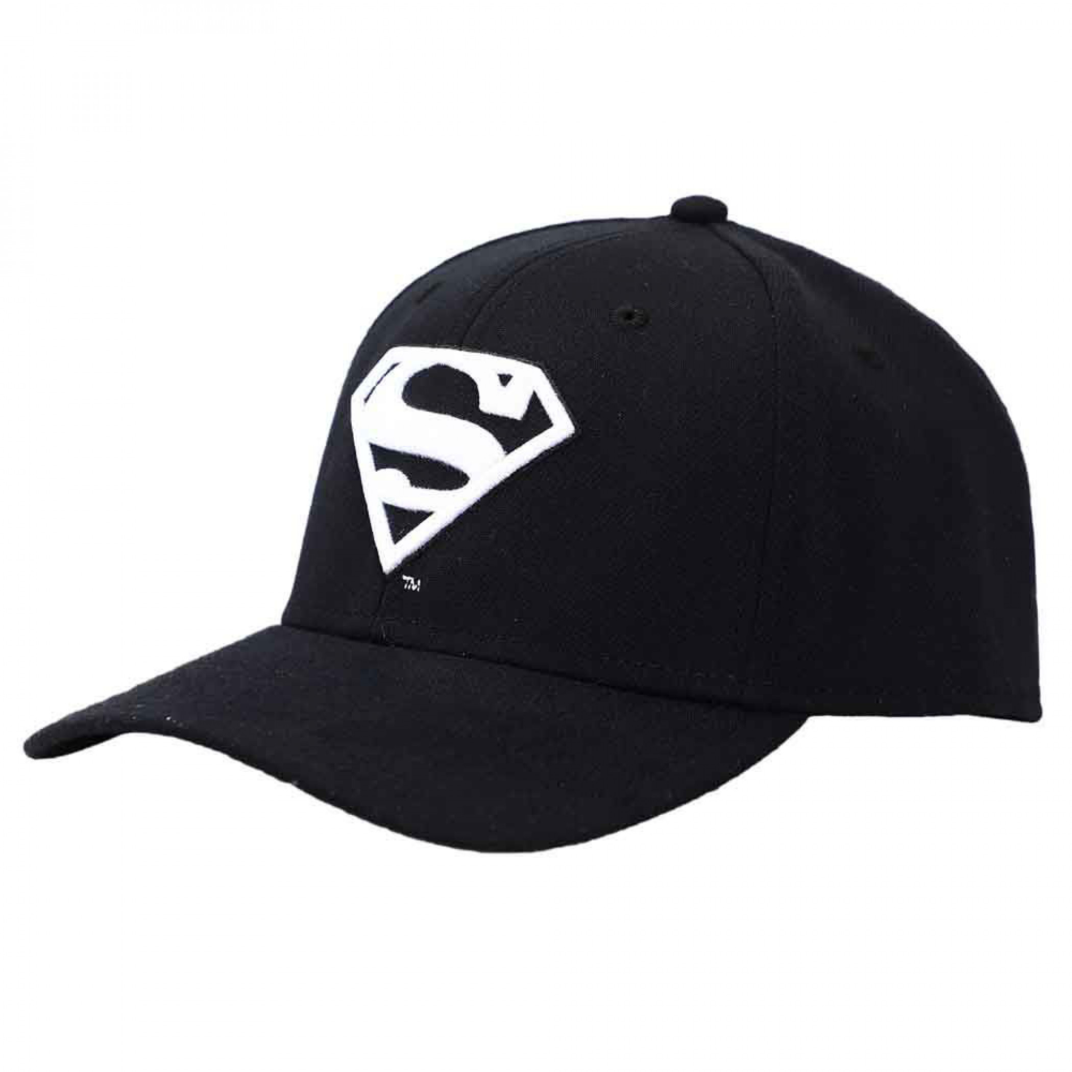 Superman Elite Flex Pre-Curved Embroidered Adjustable Snapback Hat
