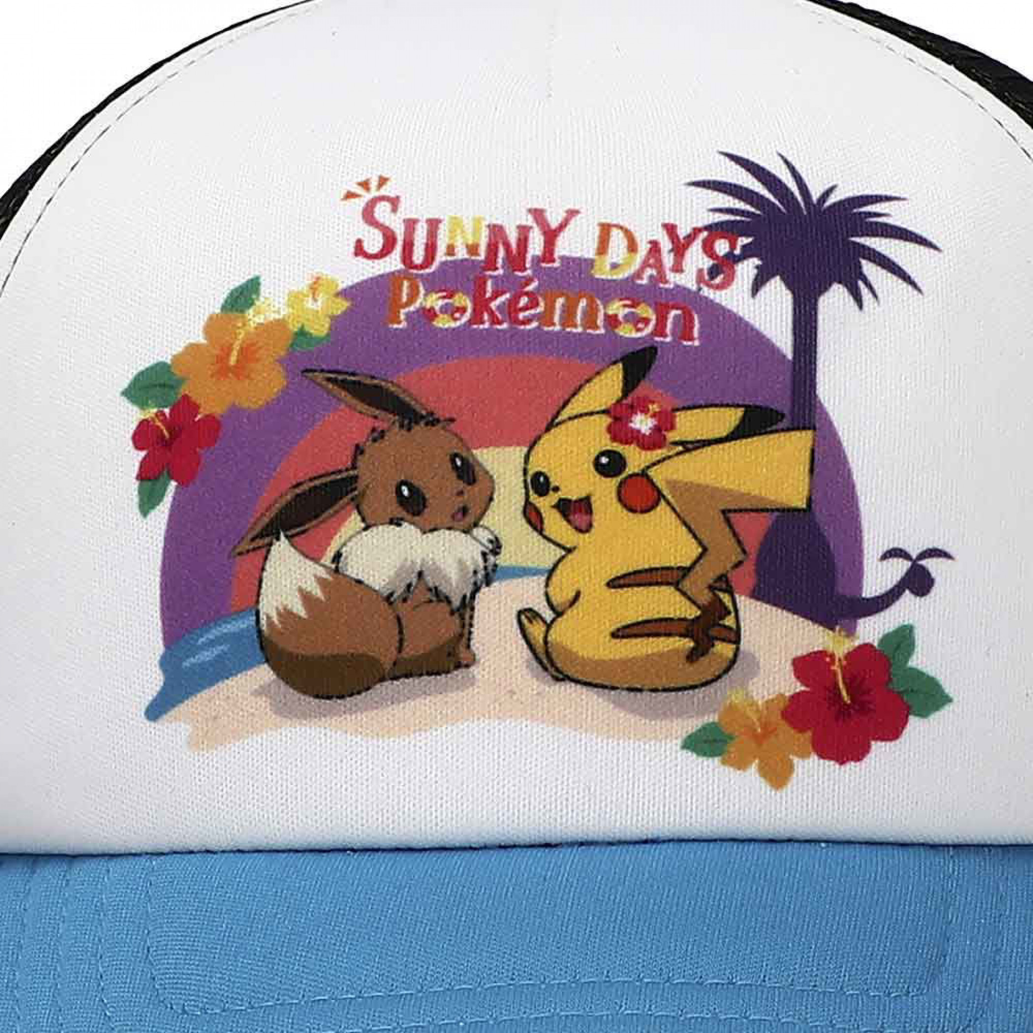 Pokemon Pikachu & Eevee Sunny Days Trucker Hat