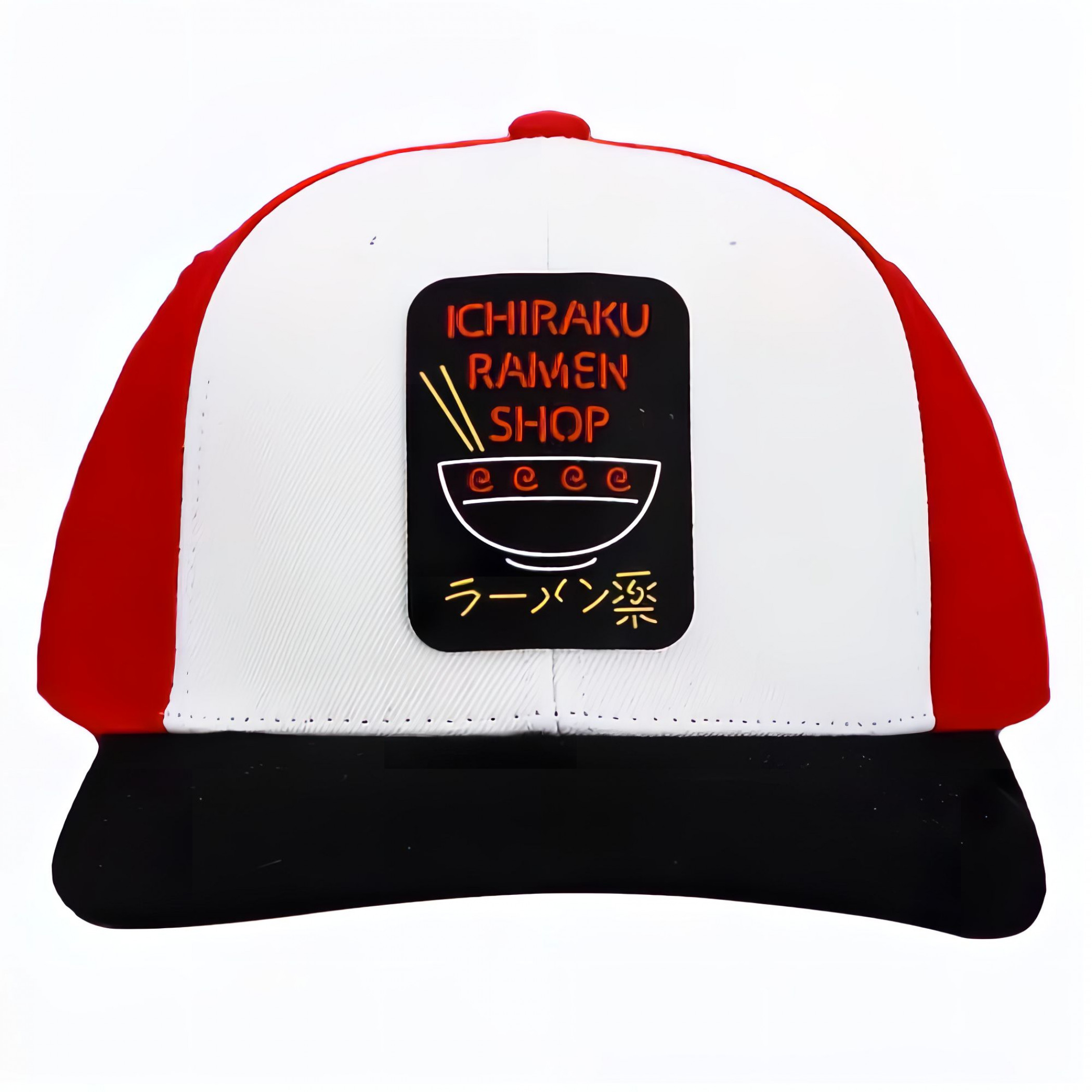 Naruto Ichiraku Ramen Shop Flat Bill Snapback Hat
