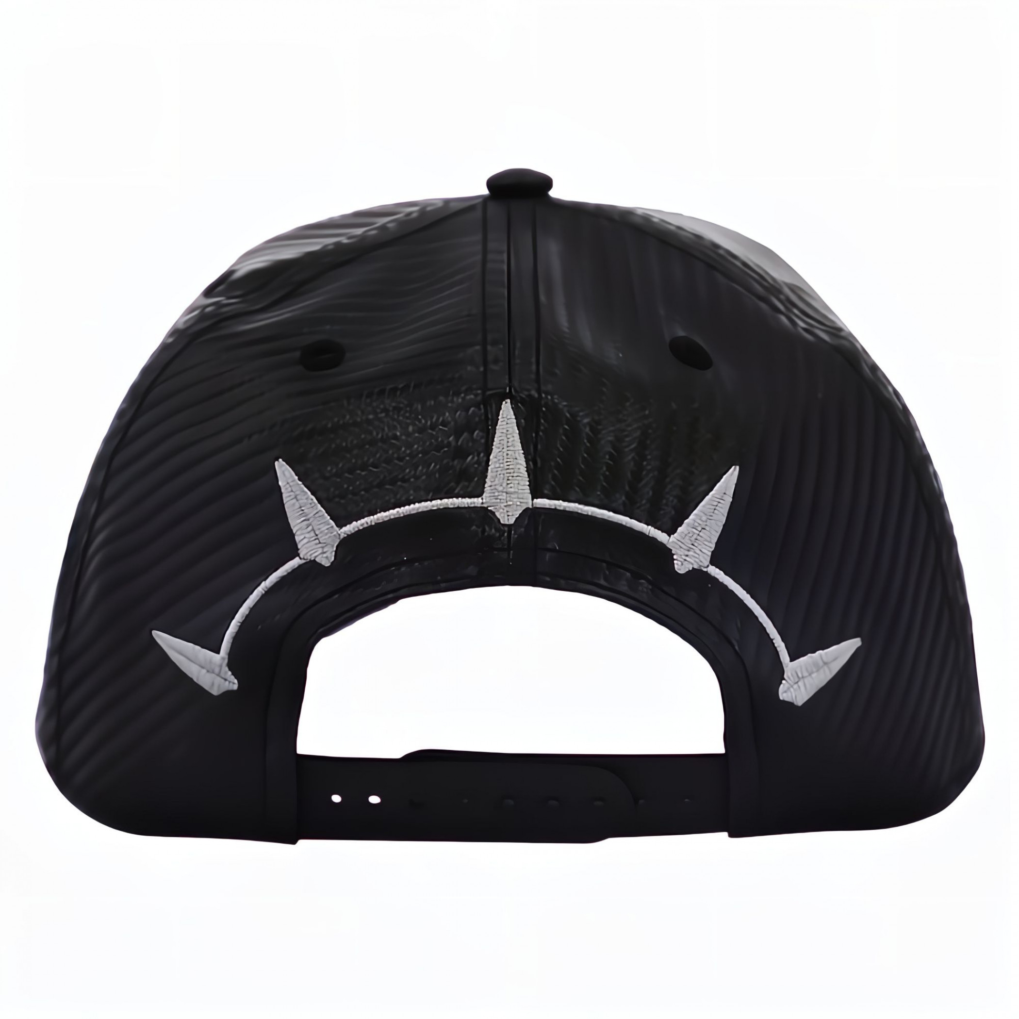 Black Panther Carbon Fiber Armor Snapback Hat