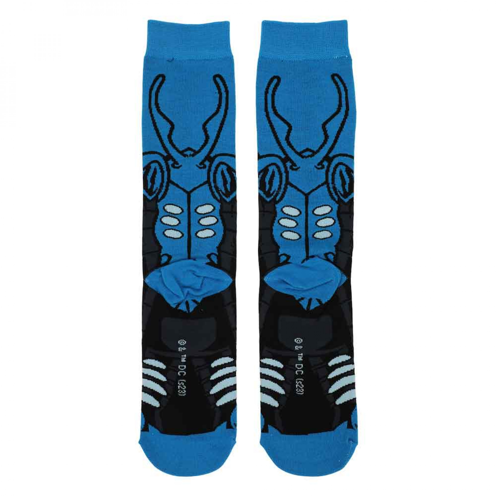 Blue Beetle 360 Character Crew Socks