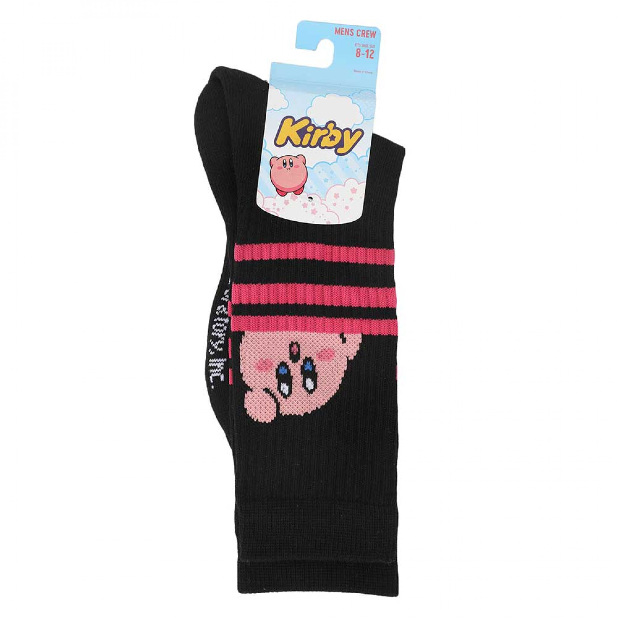Kirby Peek-A-Boo Crew Socks
