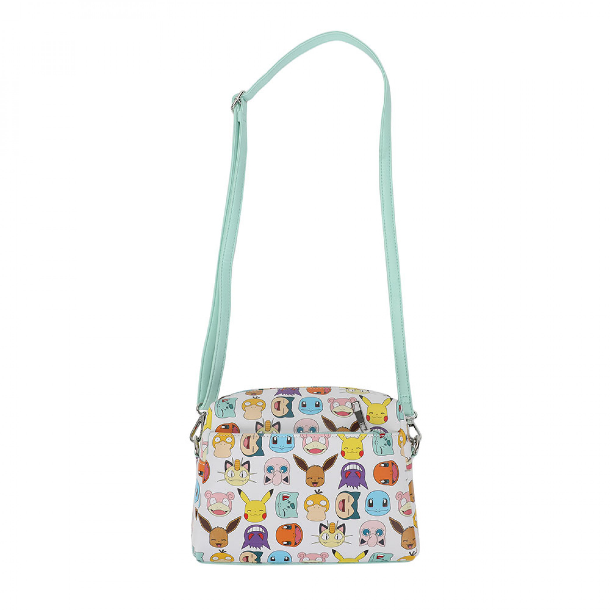 Pokemon Faces Crossbody Bag with Removable Strap