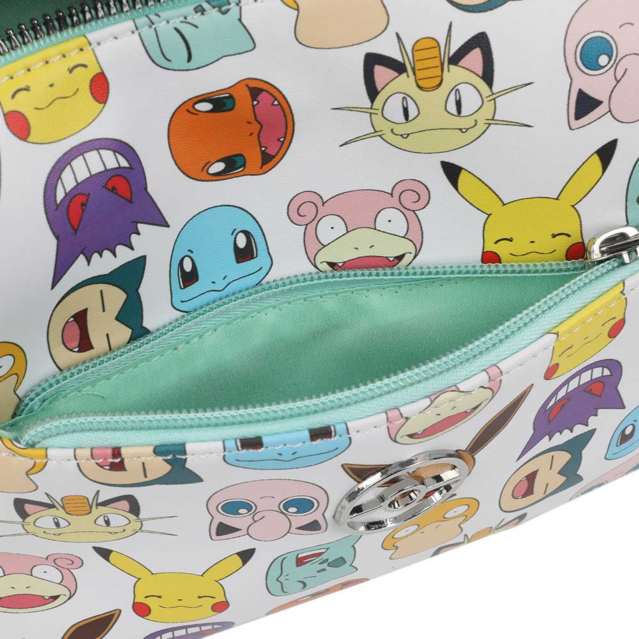 Pokemon Faces Crossbody Bag with Removable Strap