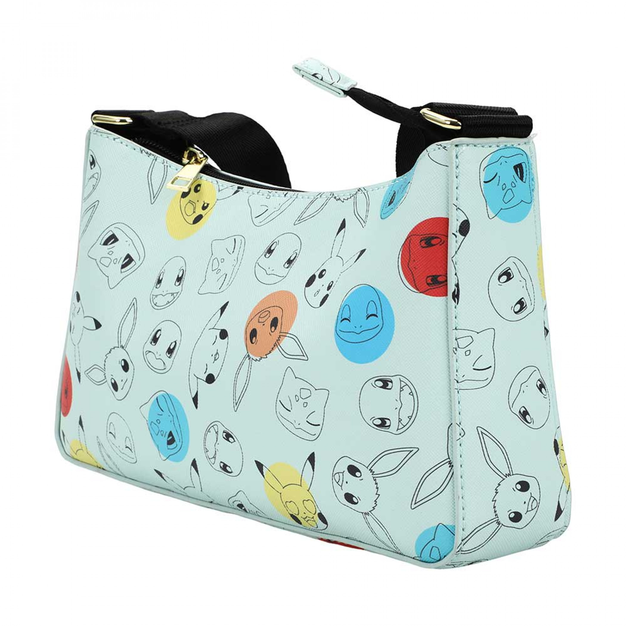 Pokemon Starters All Over Print Handbag and Pikachu Coin Pouch