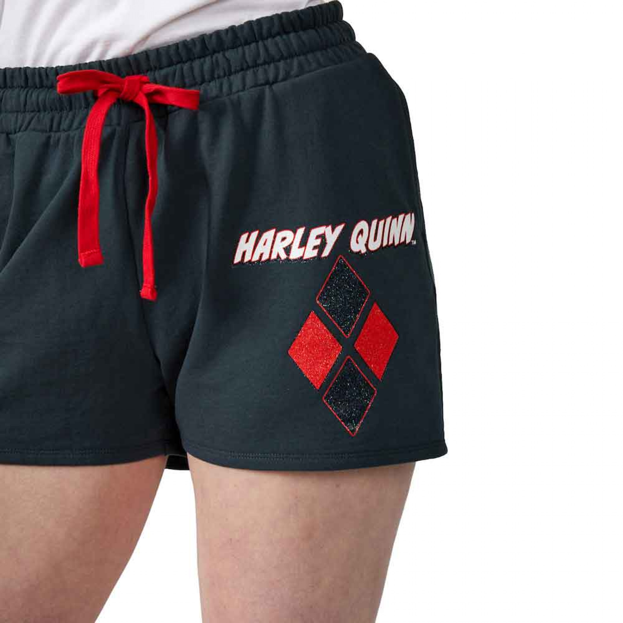 Harley Quinn Logo Sweat Shorts