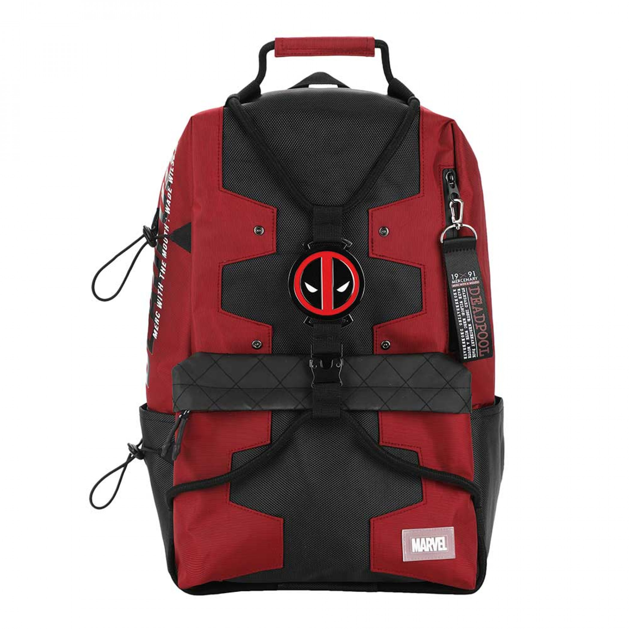 Deadpool Bungee Suit-Up Character Backpack