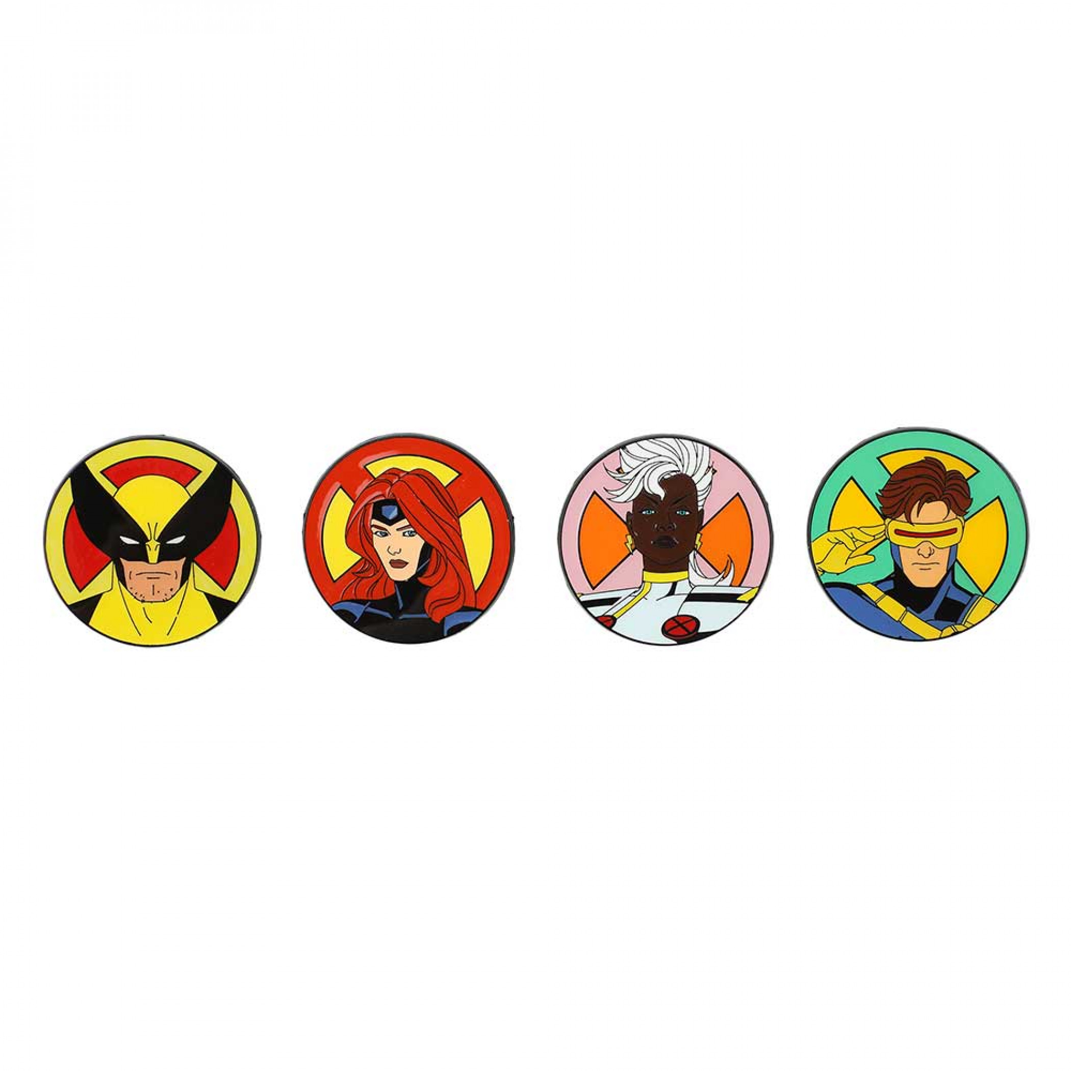 X-Men Character Profiles 4-Pack Button Set