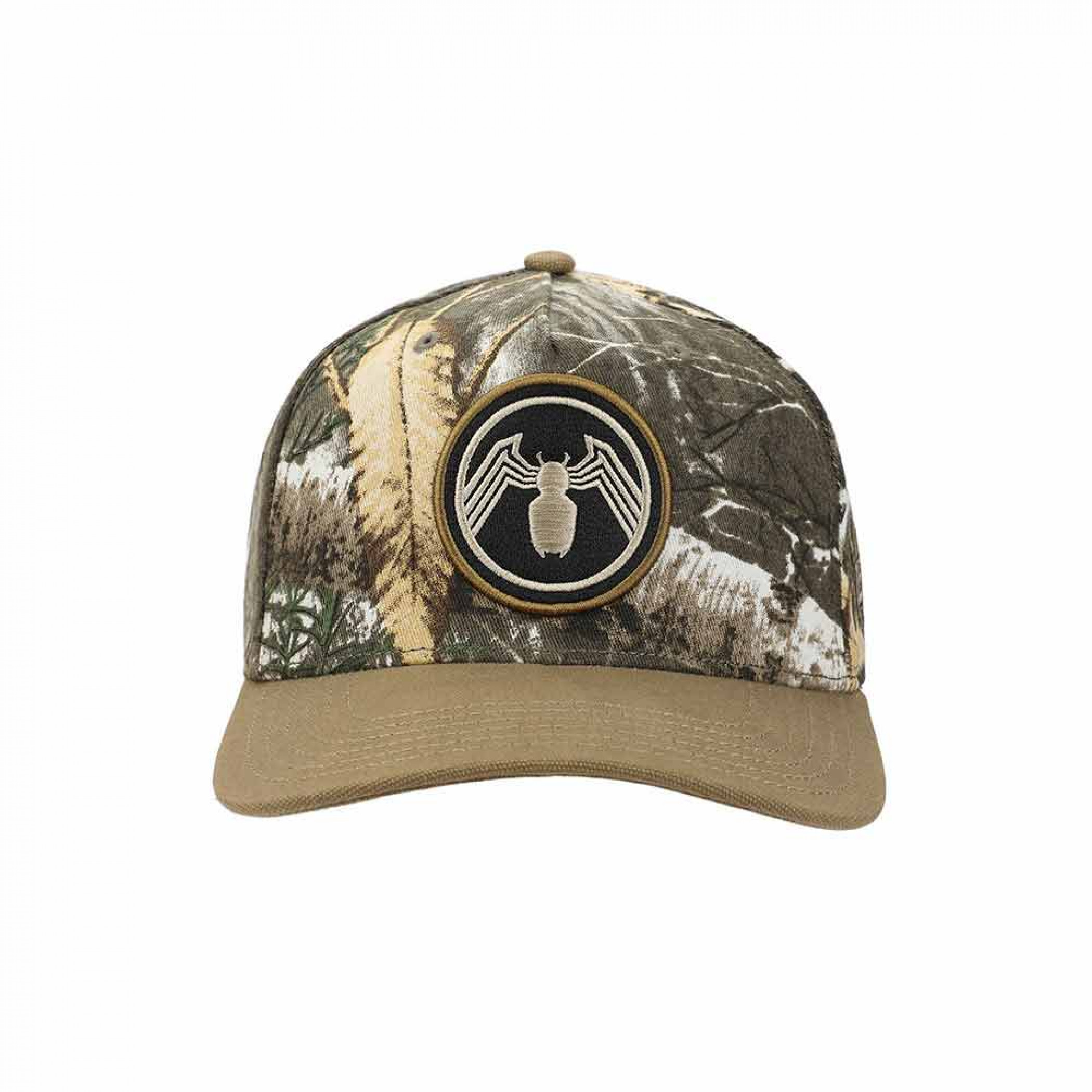 Venom 3D Embroidered Camo Curved Bill Snapback Hat