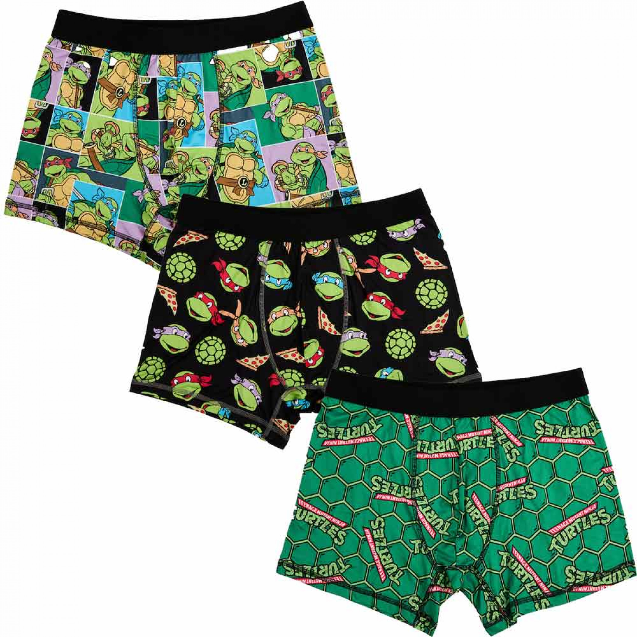 Teenage Mutant Ninja Turtles Adult Boxer Brief 3-Pack