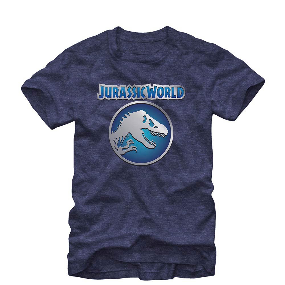 Jurassic World Emblemnation Blue T-Shirt