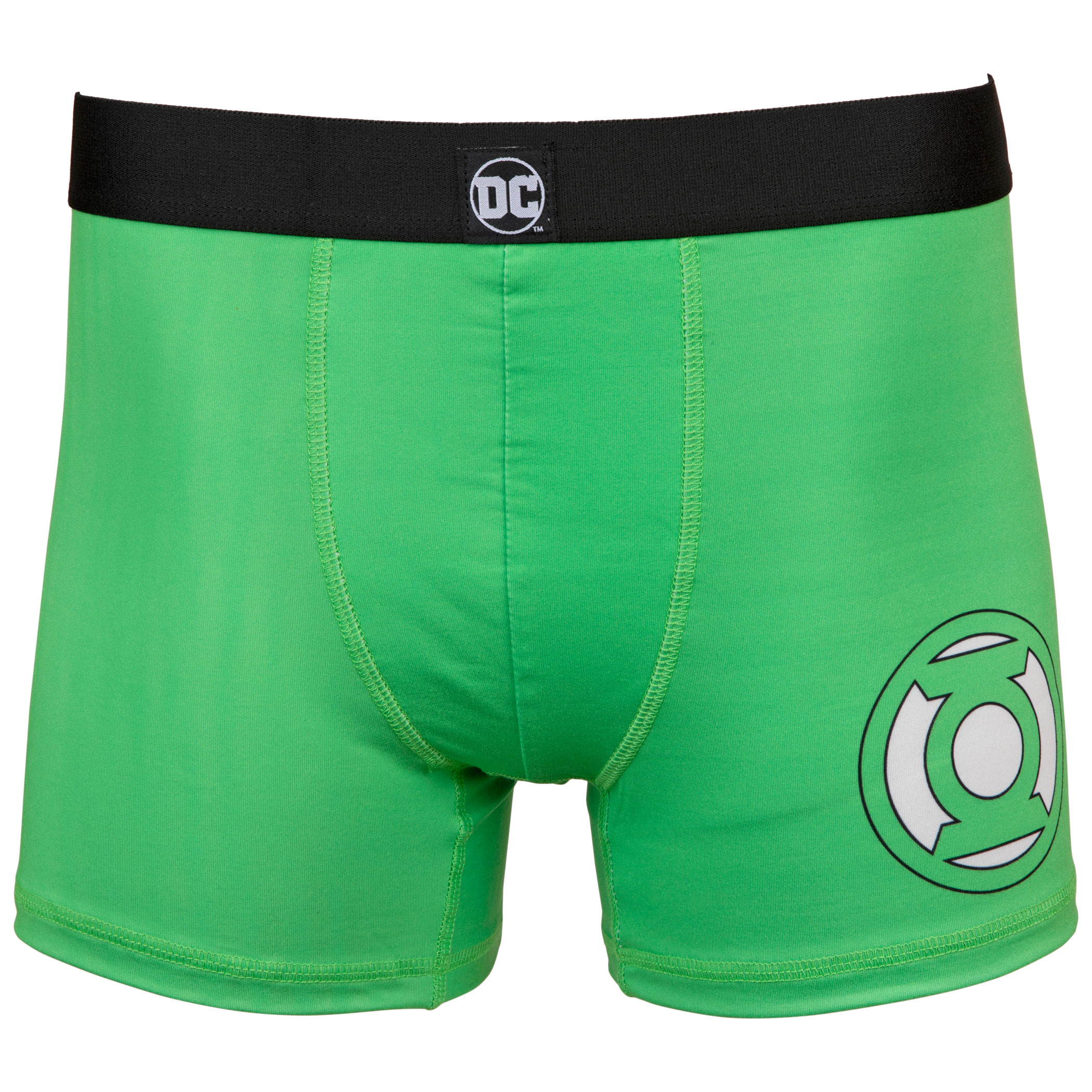 Green Lantern DC Comics Superhero Classic Green Logo Suspenders 