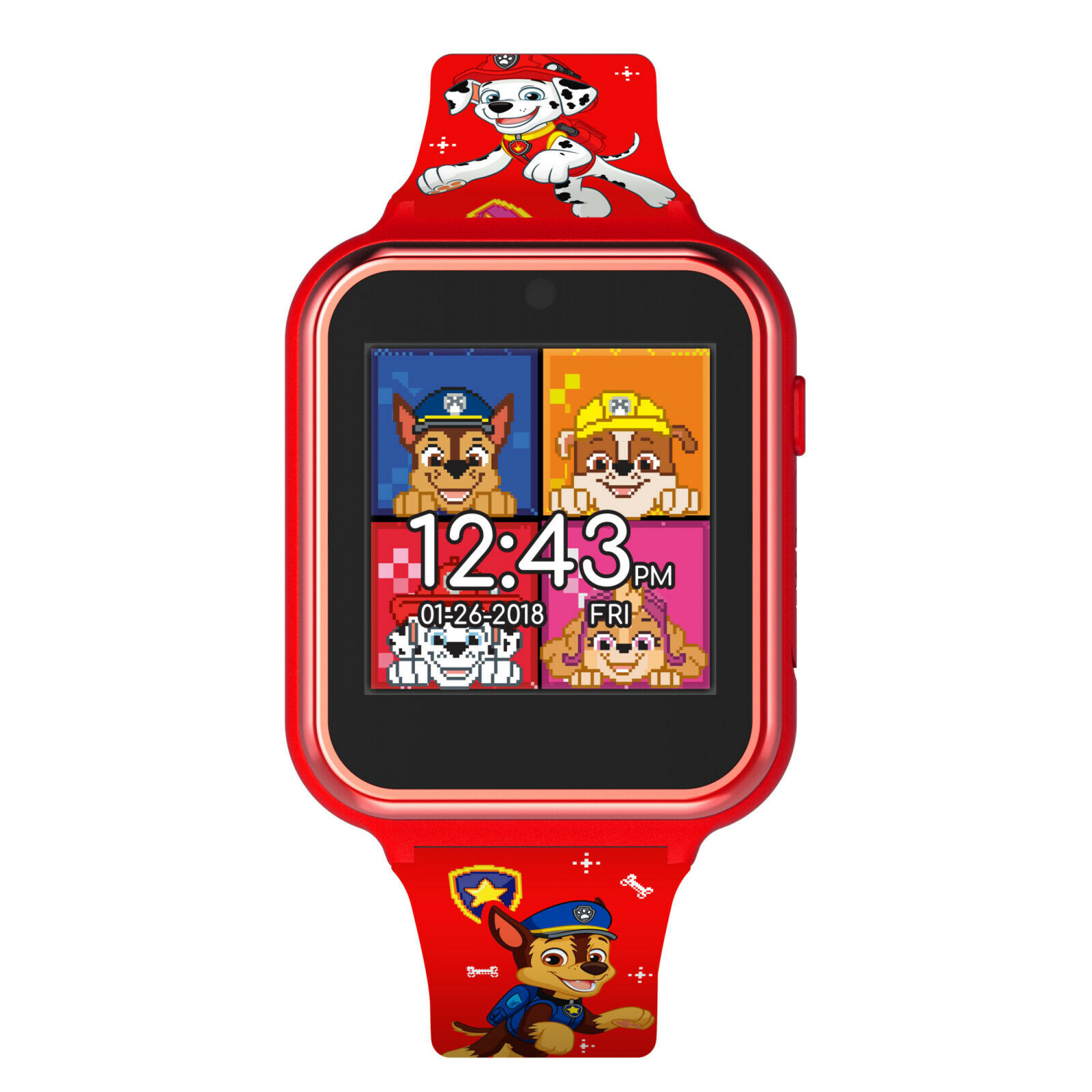 Paw Patrol Red Accutime Interactive Kids Watch