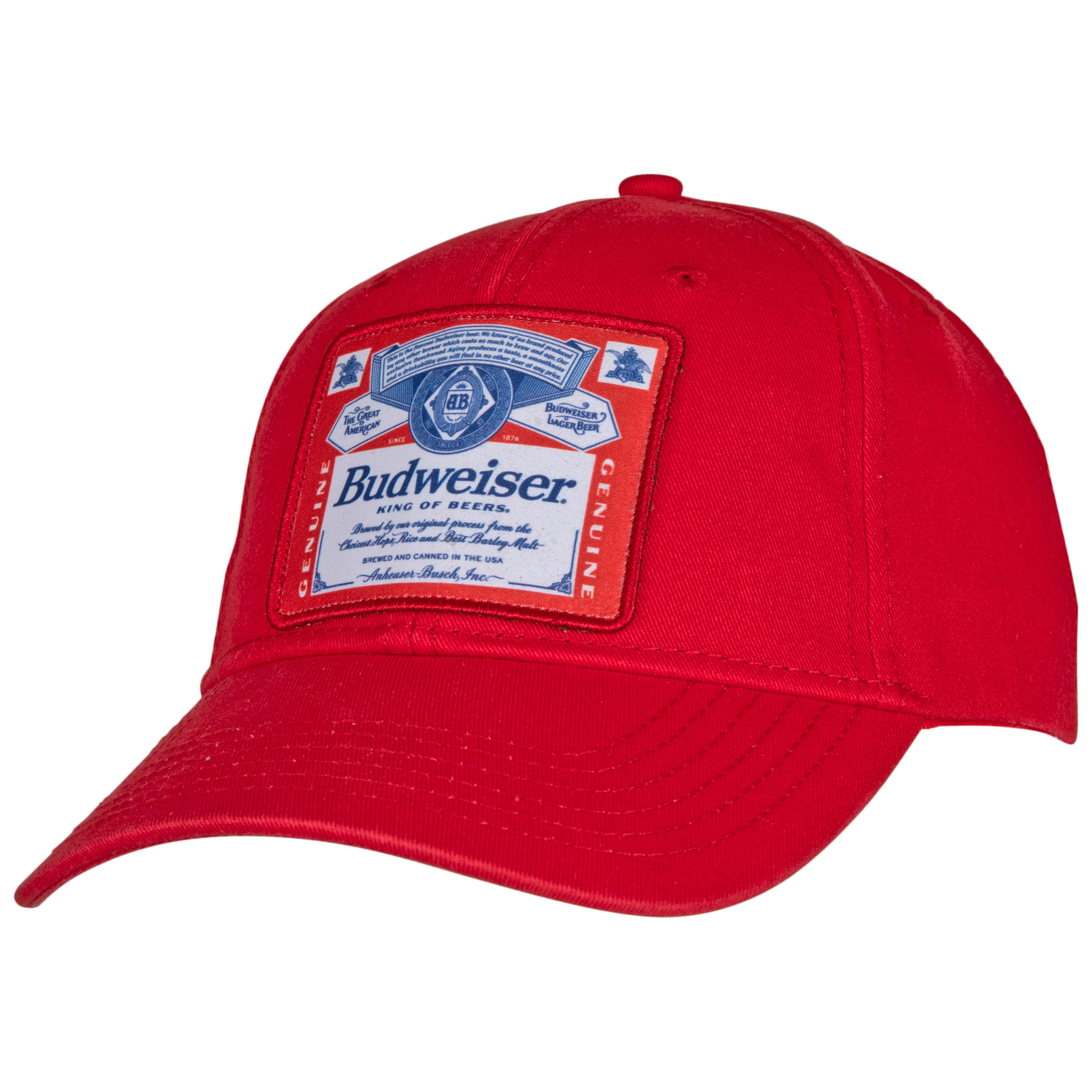 Budweiser Bowtie Logo Snapback Trucker Hat 