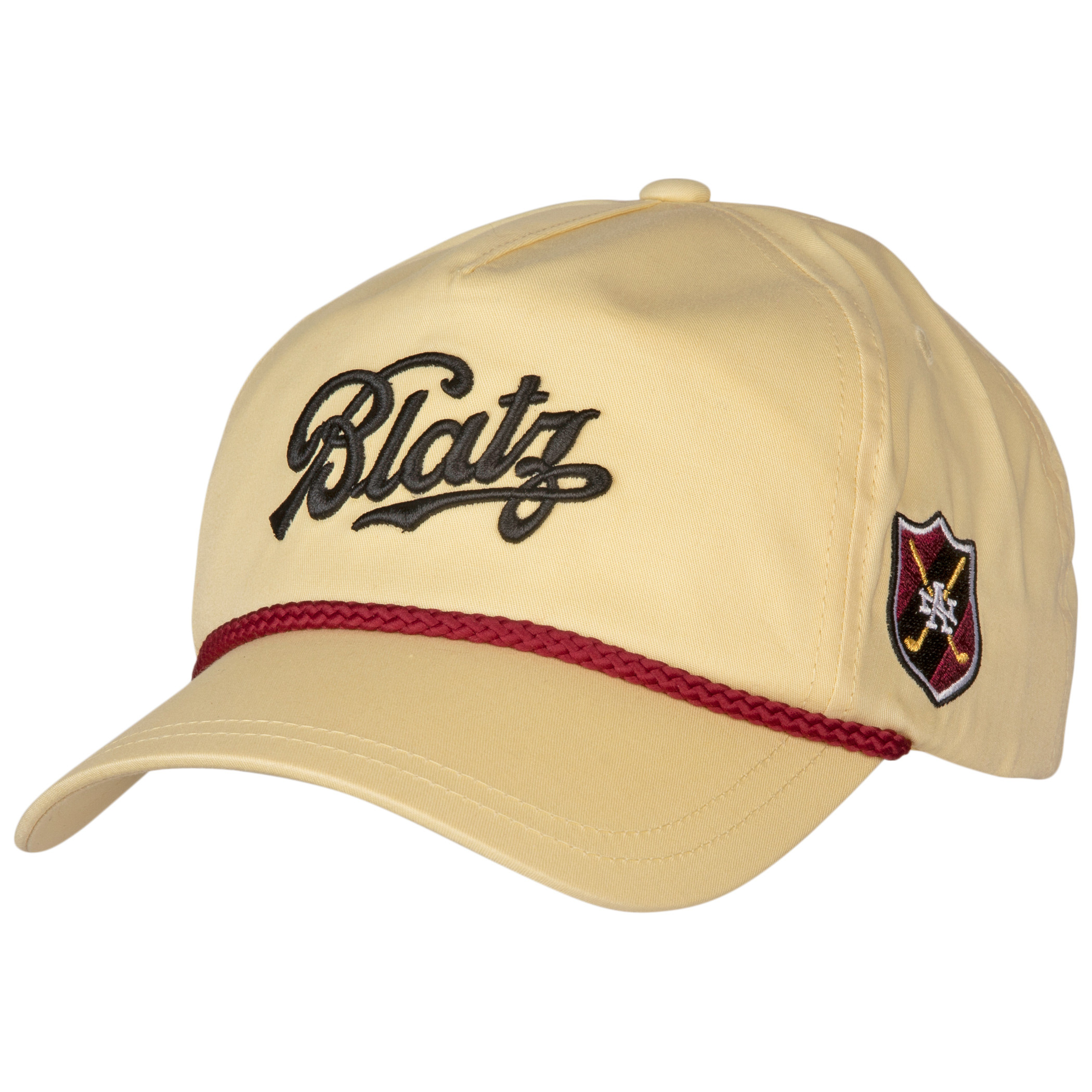 Blatz Beer Roped Brim Adjustable Snapback Hat