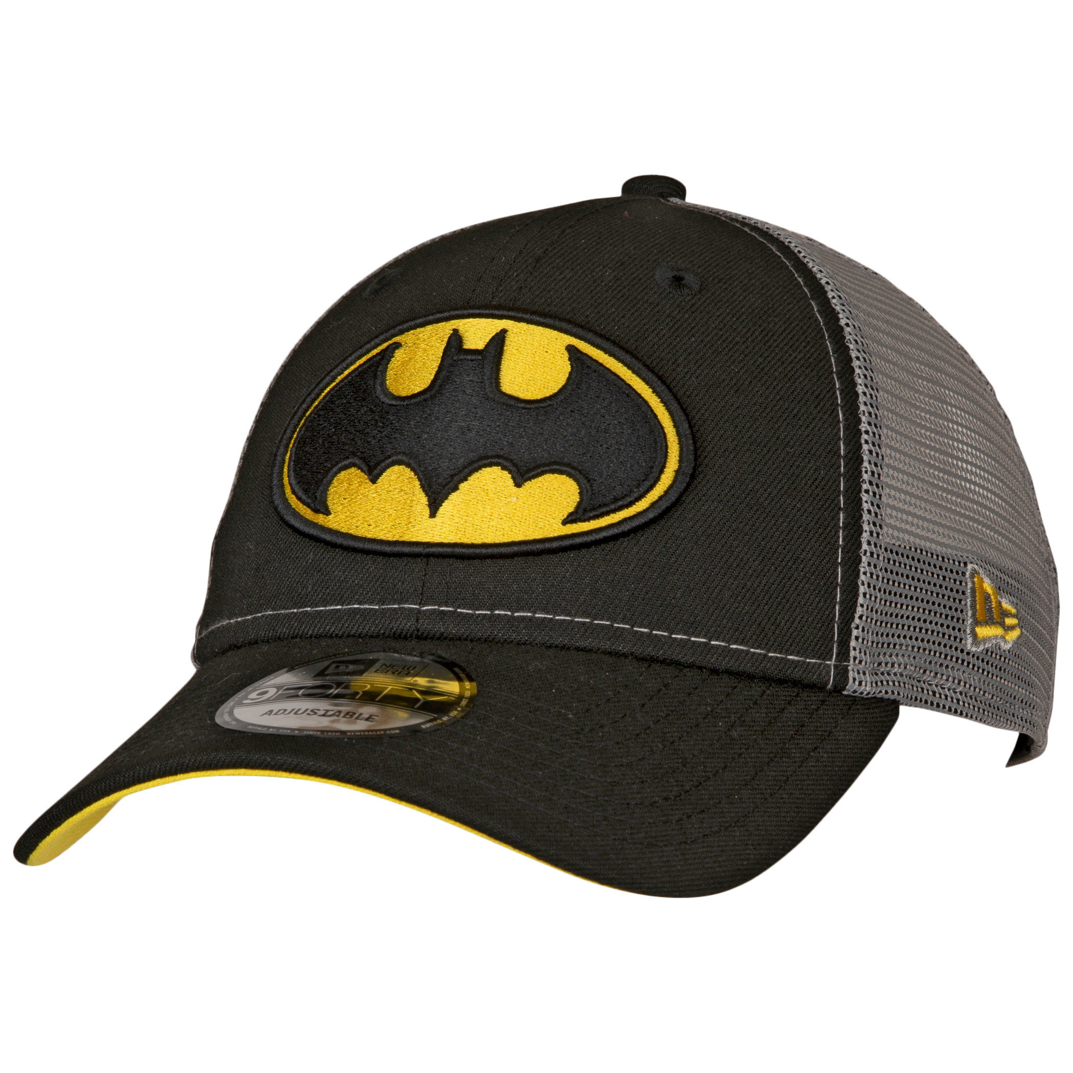 Batman Symbol Trucker New Era 9Forty Adjustable Hat